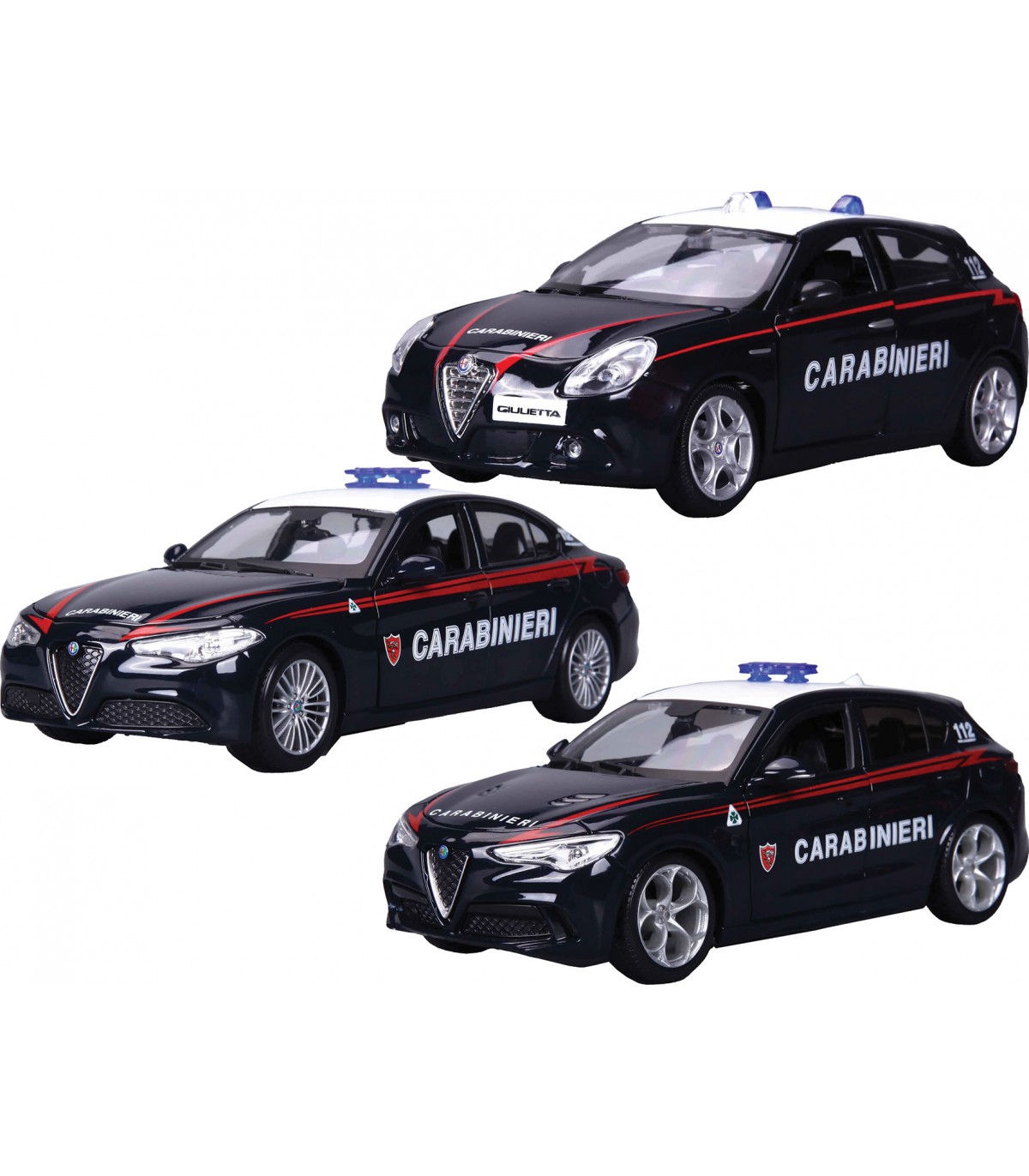 BURAGO CARABINIERI 1/24 01272 CT6