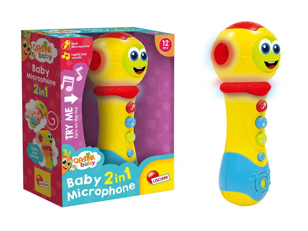 CAROT BABY MICROFONO 2IN1 100606