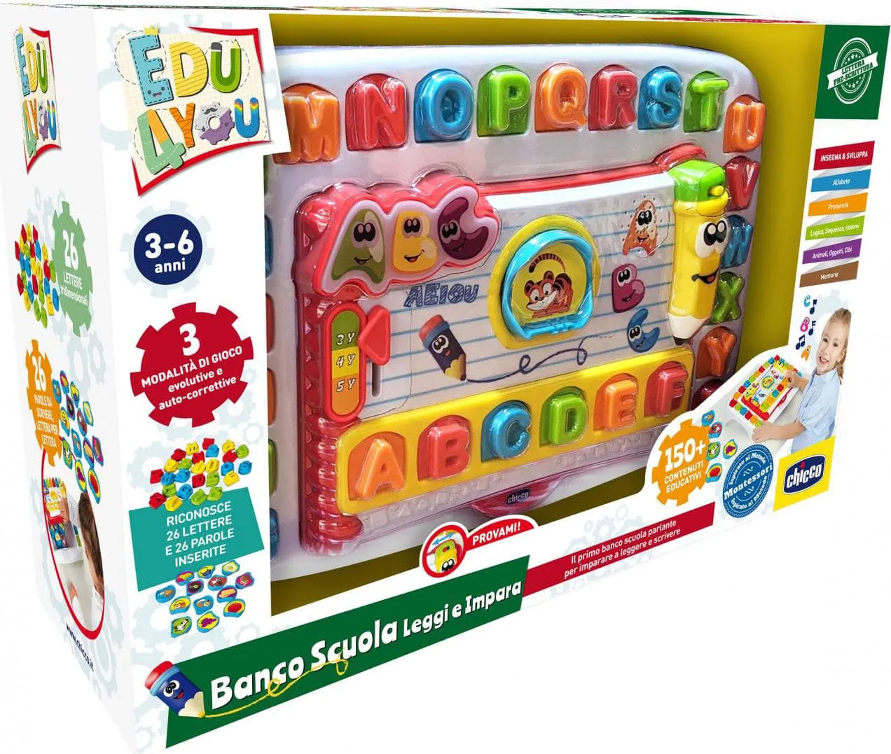 GIOCO BANCO SCUOLA LEGGI-IMPARA 10112