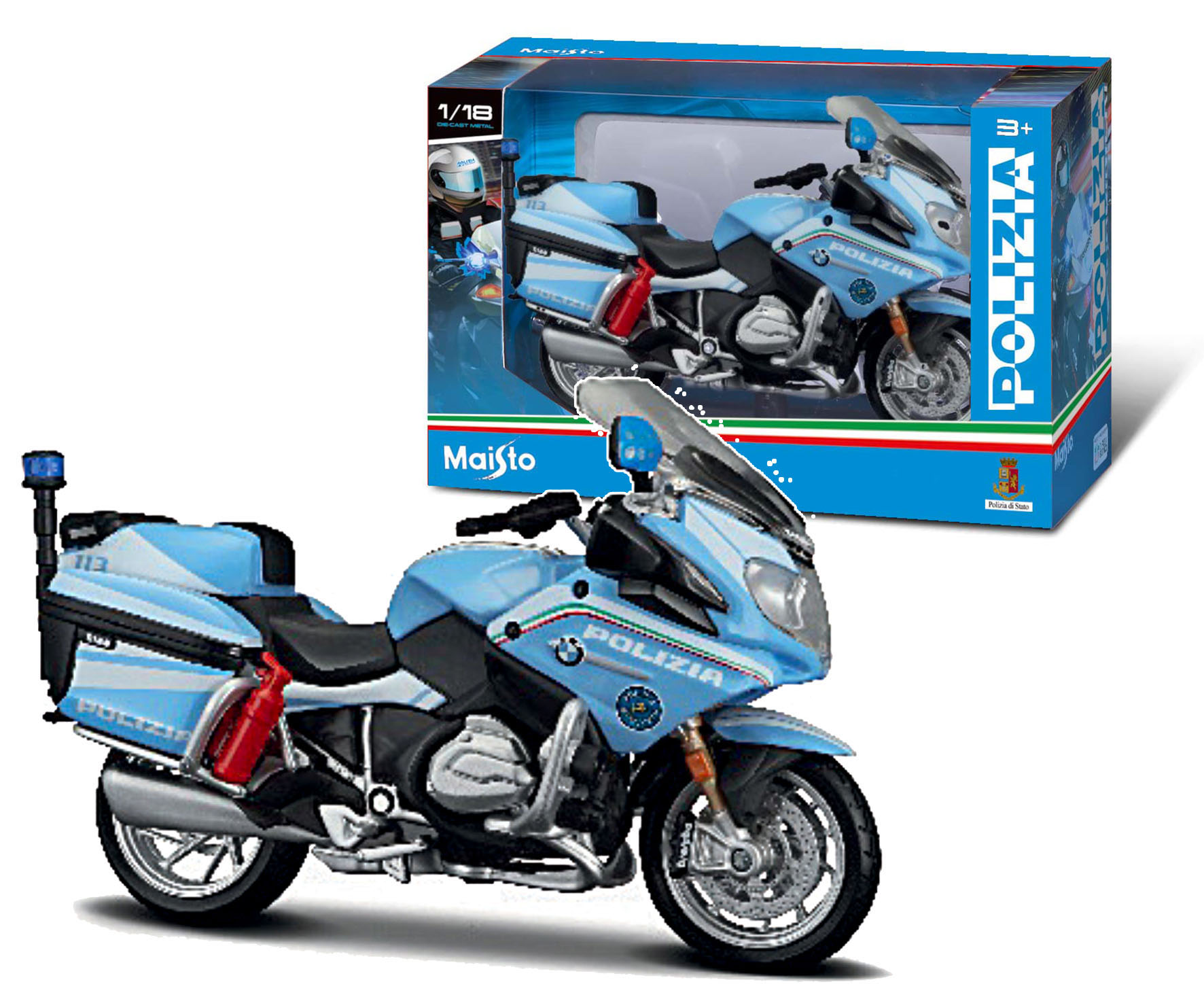 MOTO CARABINIERI 1/18 34306 CT12