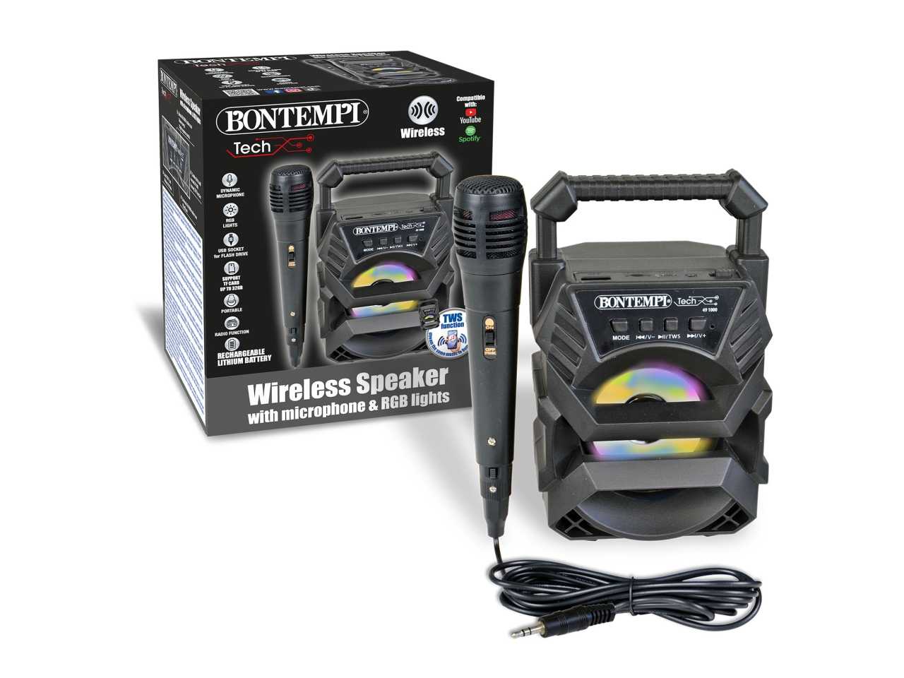 MINI SPEAKER WIRELESS C/MICR 491000 CT12