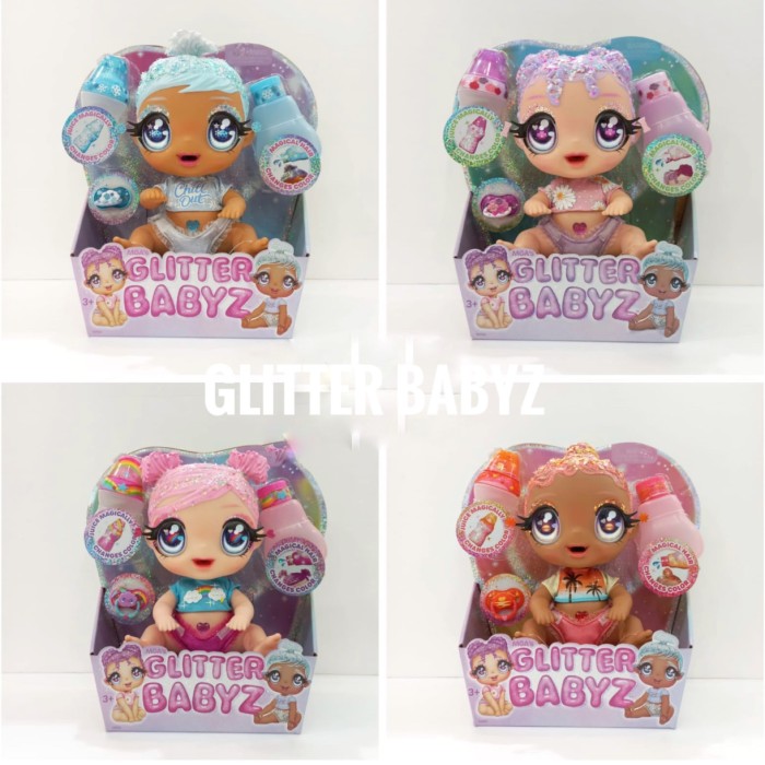 GLITTER BABYZ 586418/580157/580164 CT4