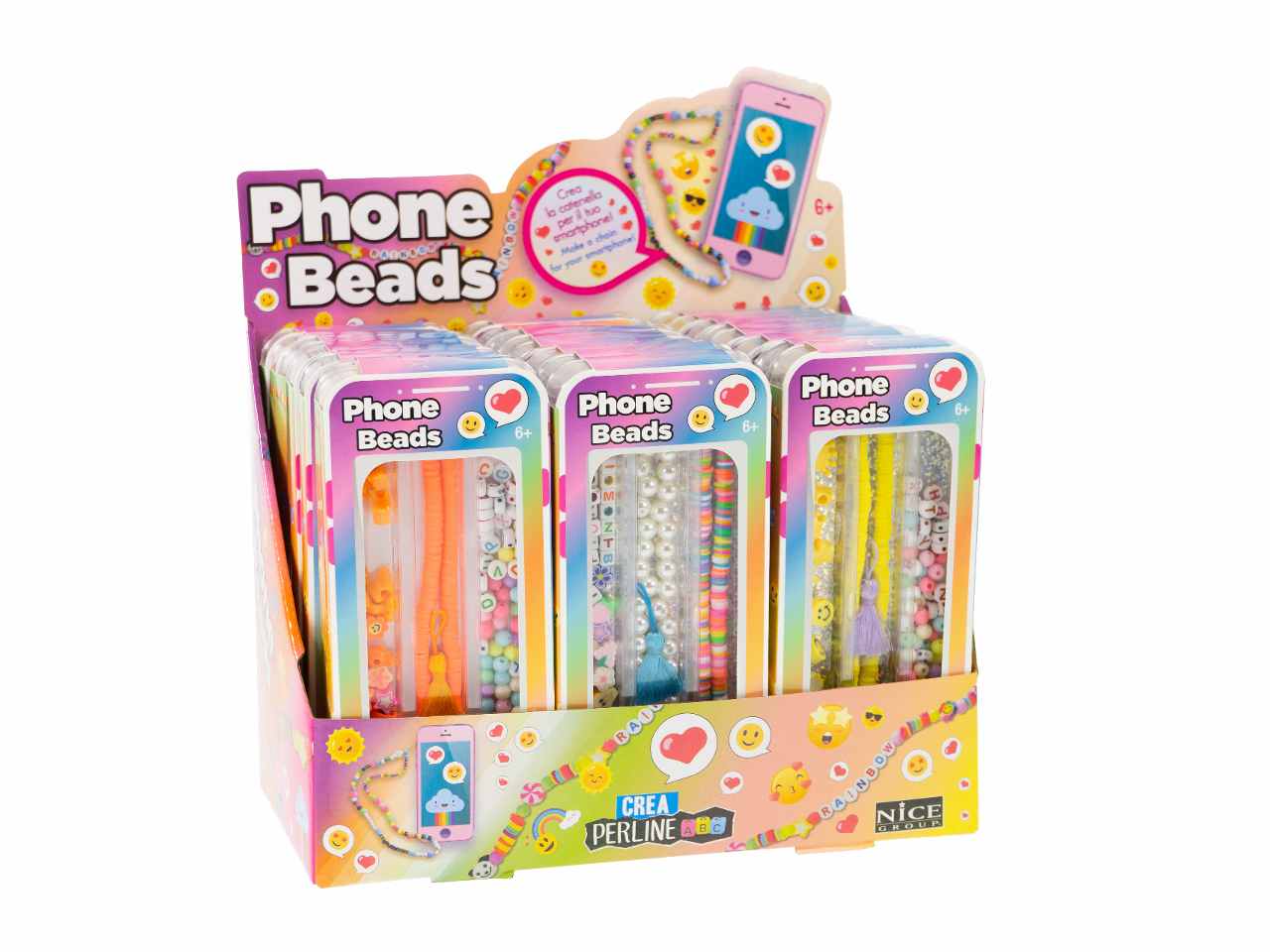 PHONE BEADS 87019 DSP12 CT24