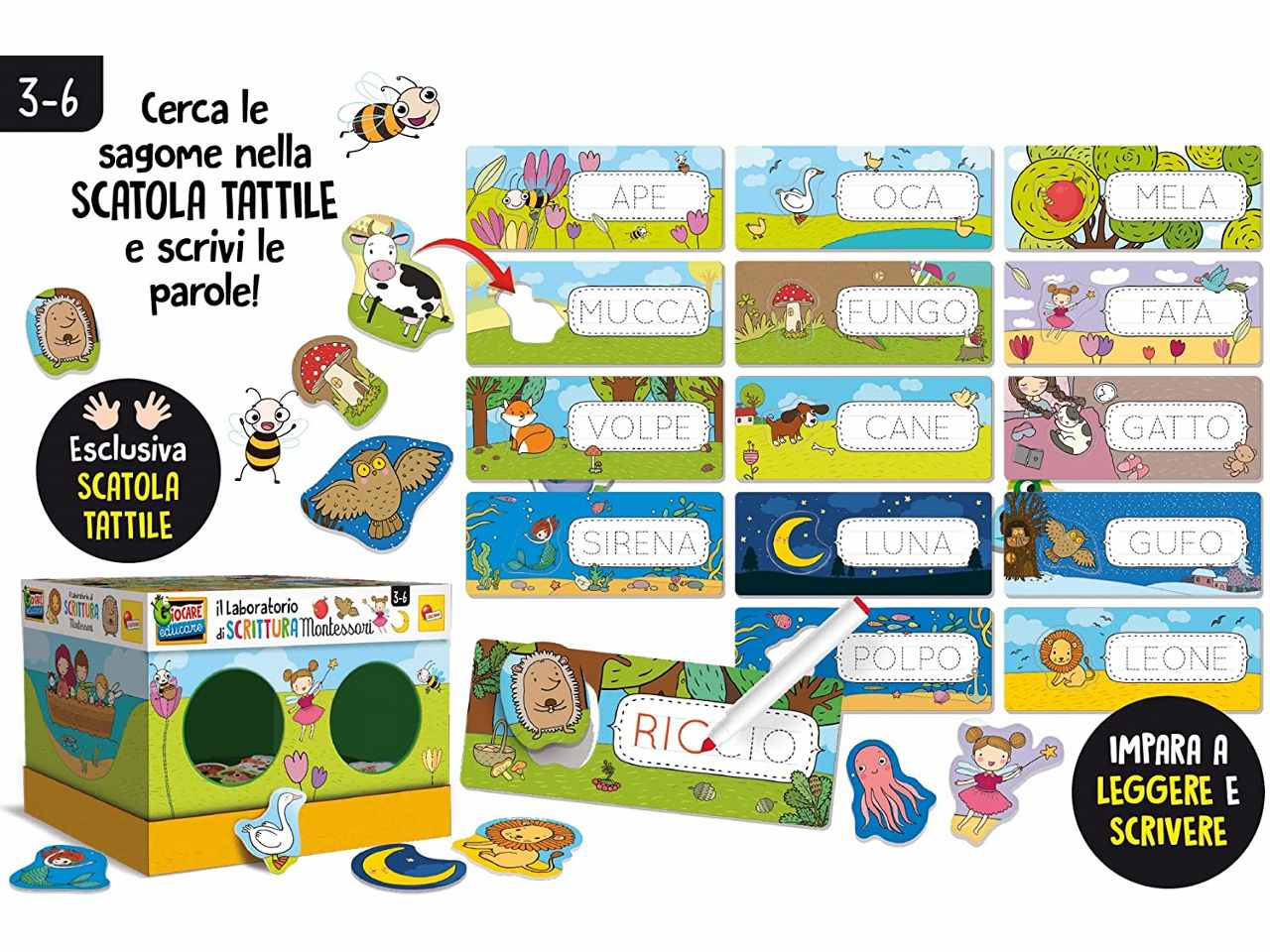 MONTESSORI MAXI LABOR SCRITTURA 95186