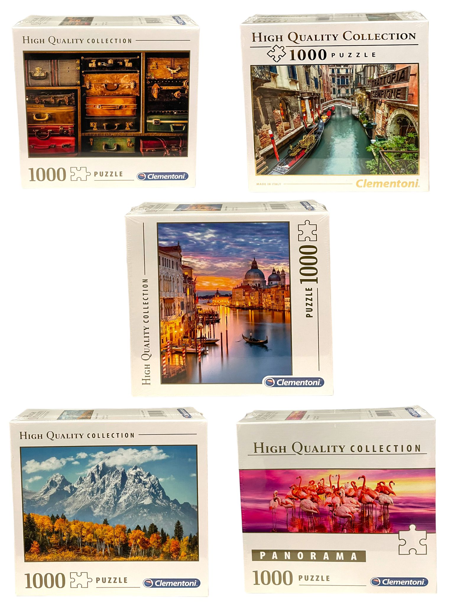 PUZZLE 1000 SQUARE BOX  CT6