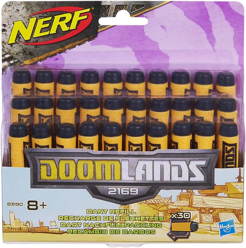 NERF STRIKE DOOMLANDS 30P. B3190 CT6 N