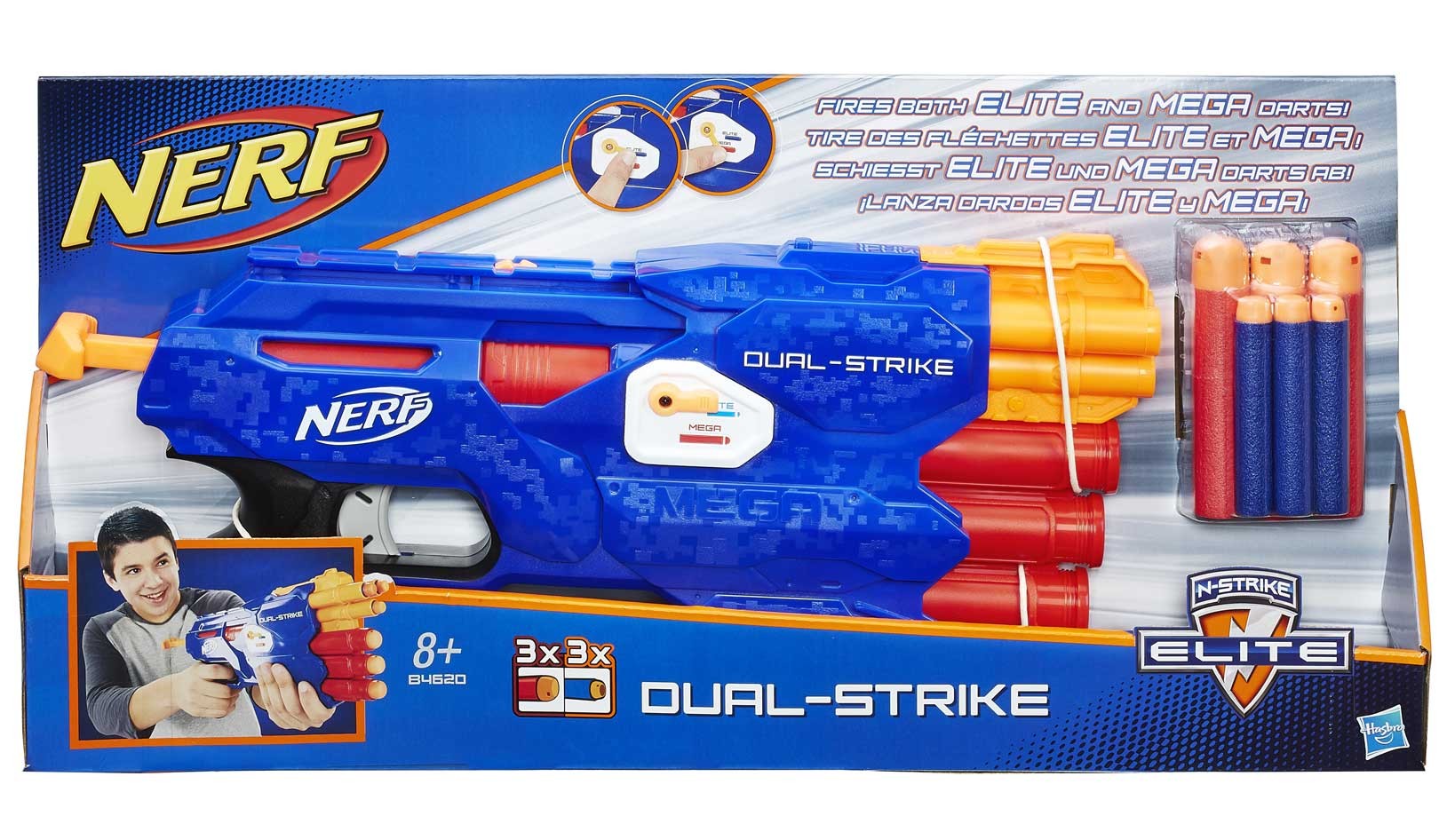 OFF NERF DUAL STRIKE B4620 CT4  -N