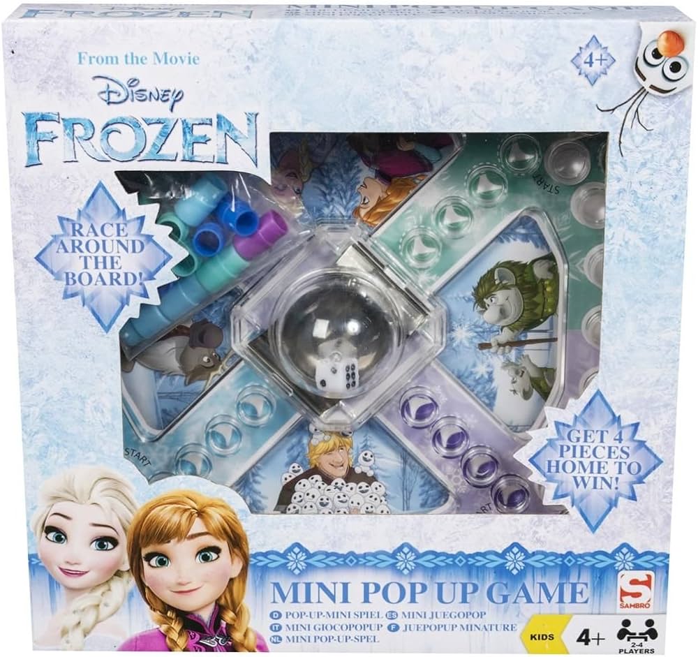 OFF FROZEN MINI POP UP GAME DFR-7537