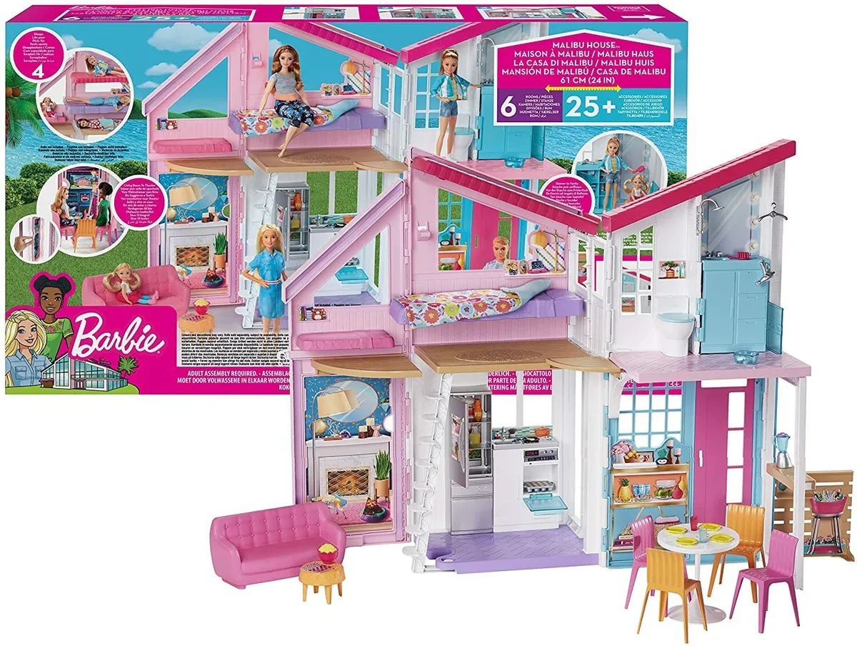 BARBIE NUOVA CASA MALIBU FXG57 CT1