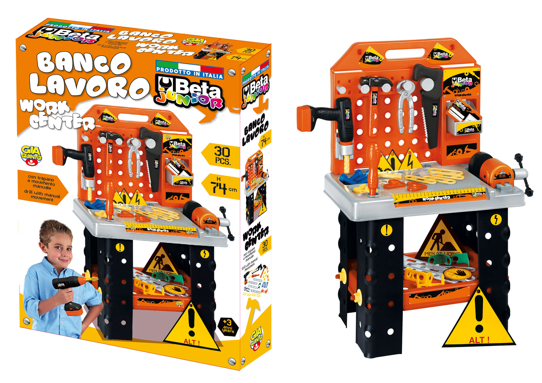 TAVOLO DA LAVORO C/ATTREZZI GVC-0549 CT3