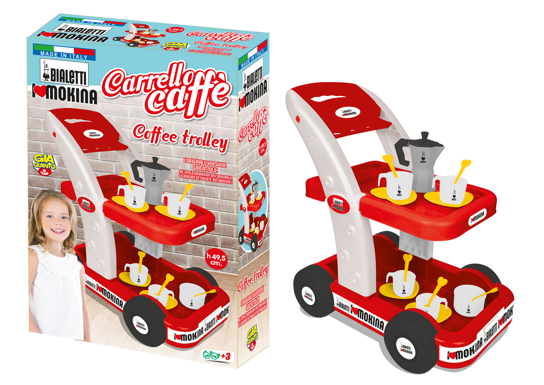 BIALETTI CARRELLO CAFFE GVC-0564 CT4