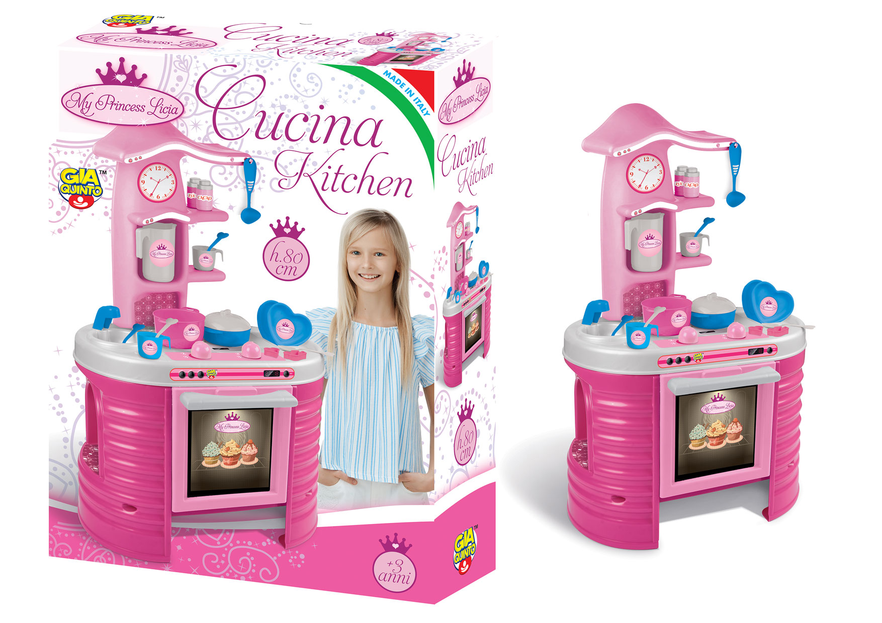 CUCINA PRINCESS SARA CM.80 GVC-0615