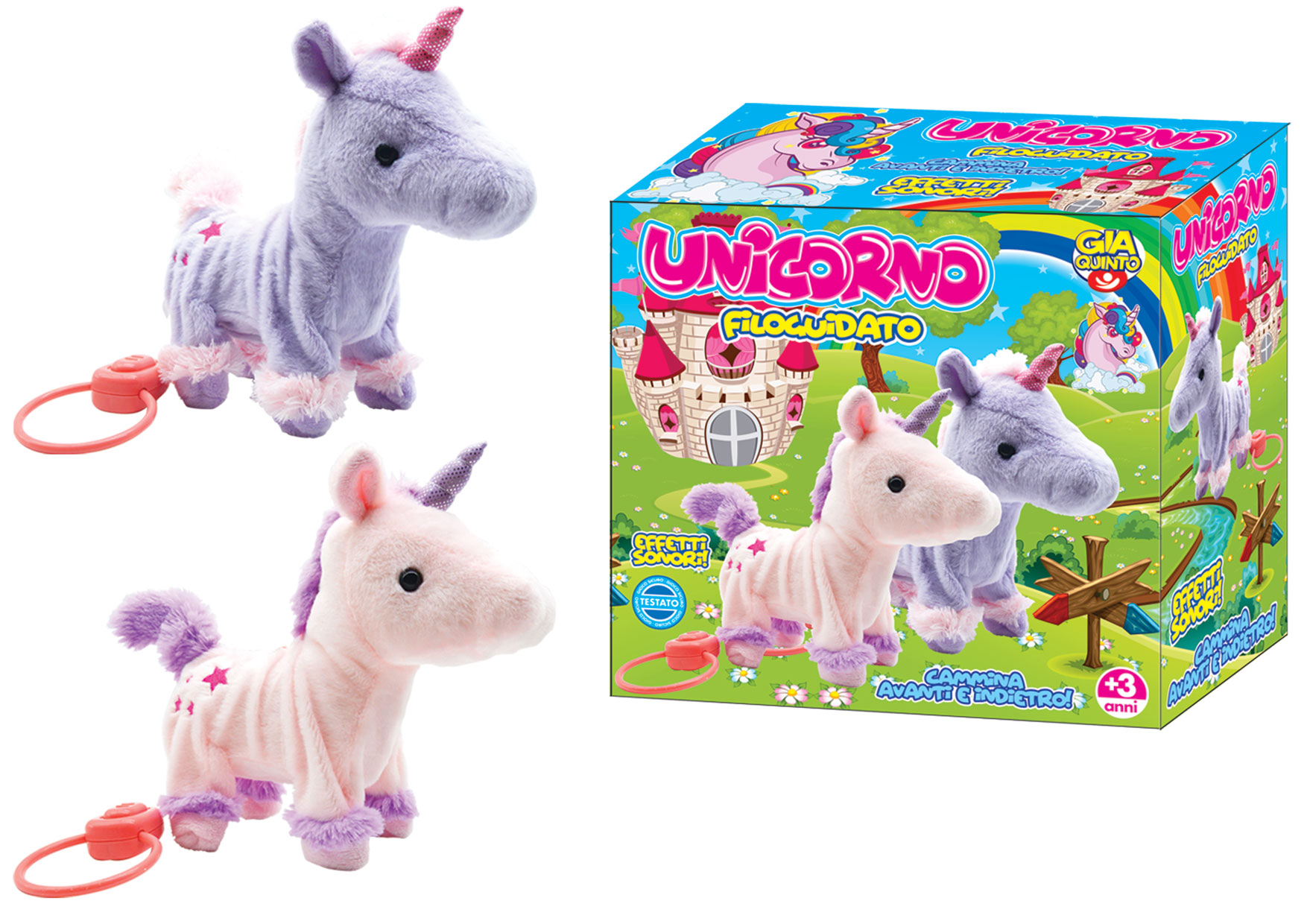 UNICORNO FILO 2 ASS. GVC-1037 CT12