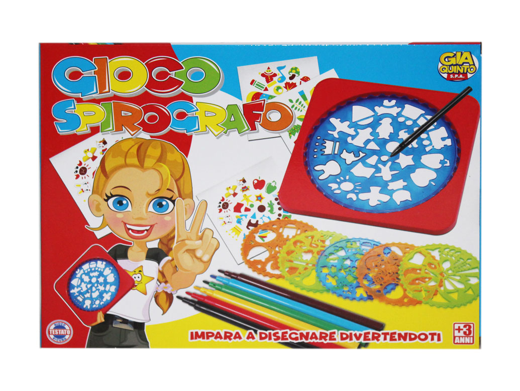 GIOCO SPIROGRAFO GVC-1128 CT12