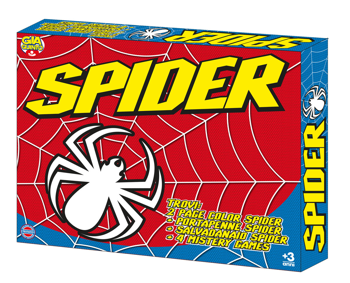 GS. GIOCO IN SCATOLA SPIDER CT12