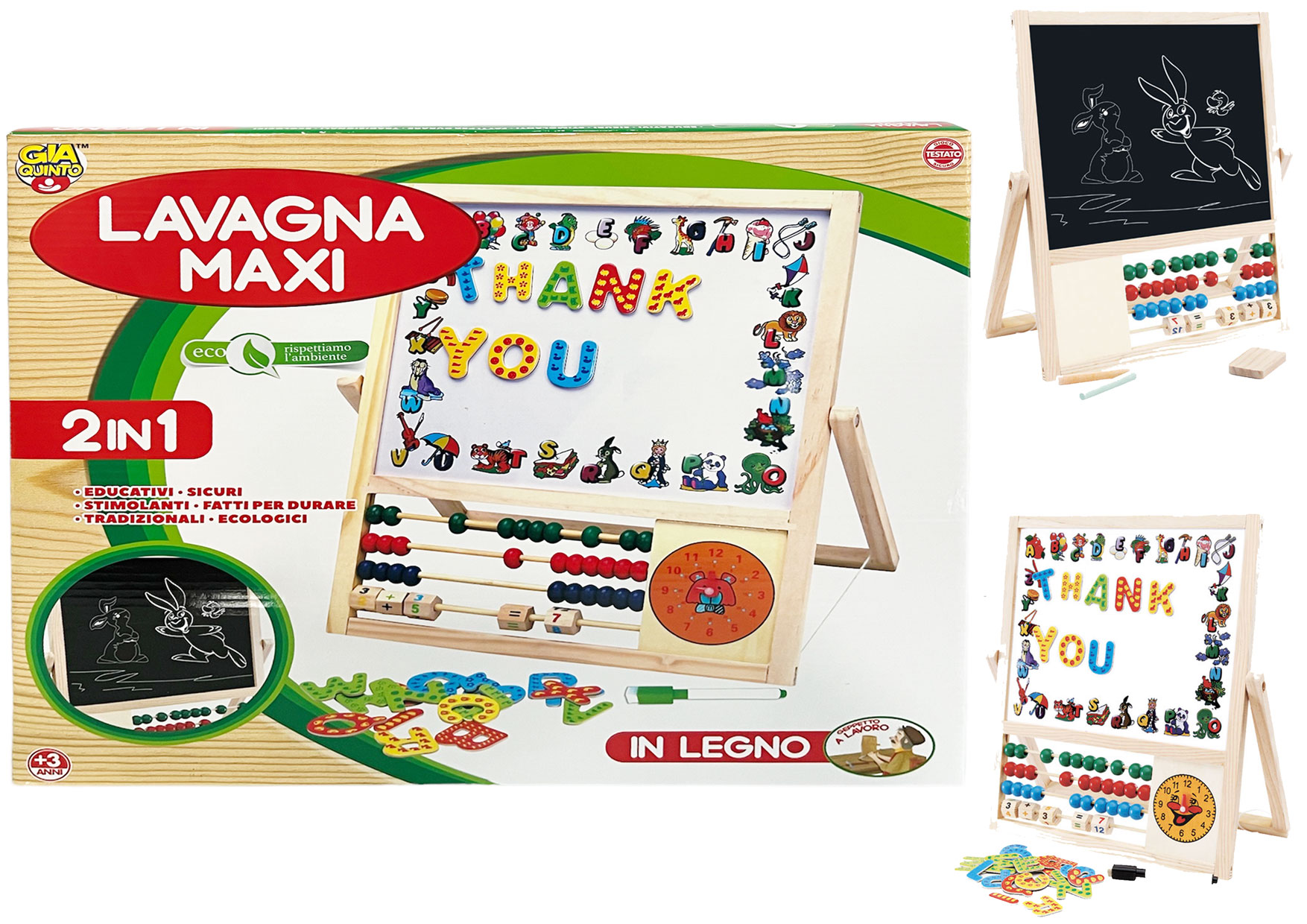 GL. LAVAGNA IN LEGNO MAXI GVC-1720 CT8