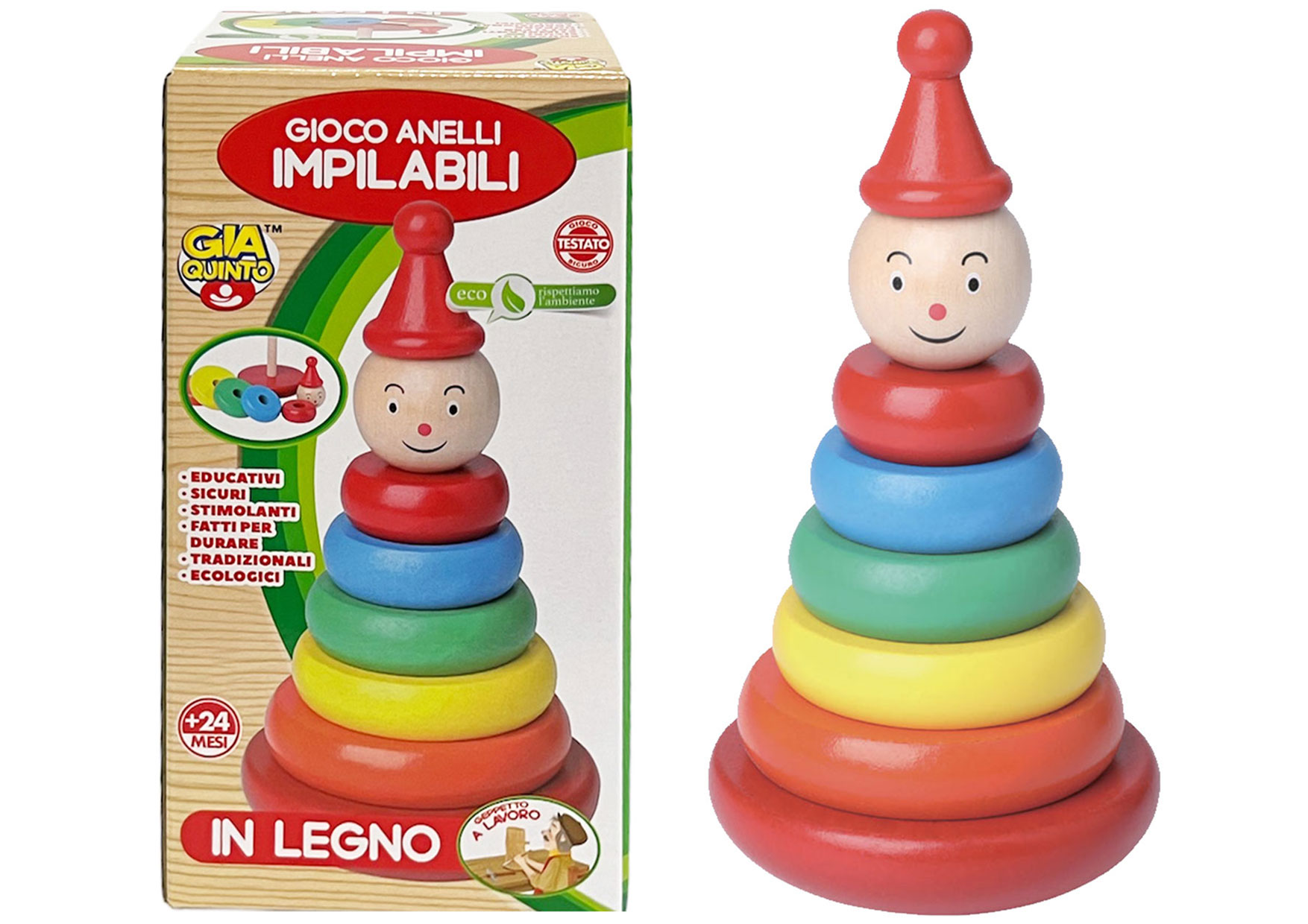 GL. GIOCO ANELLI IMPILABILI GVC-1730 CT1