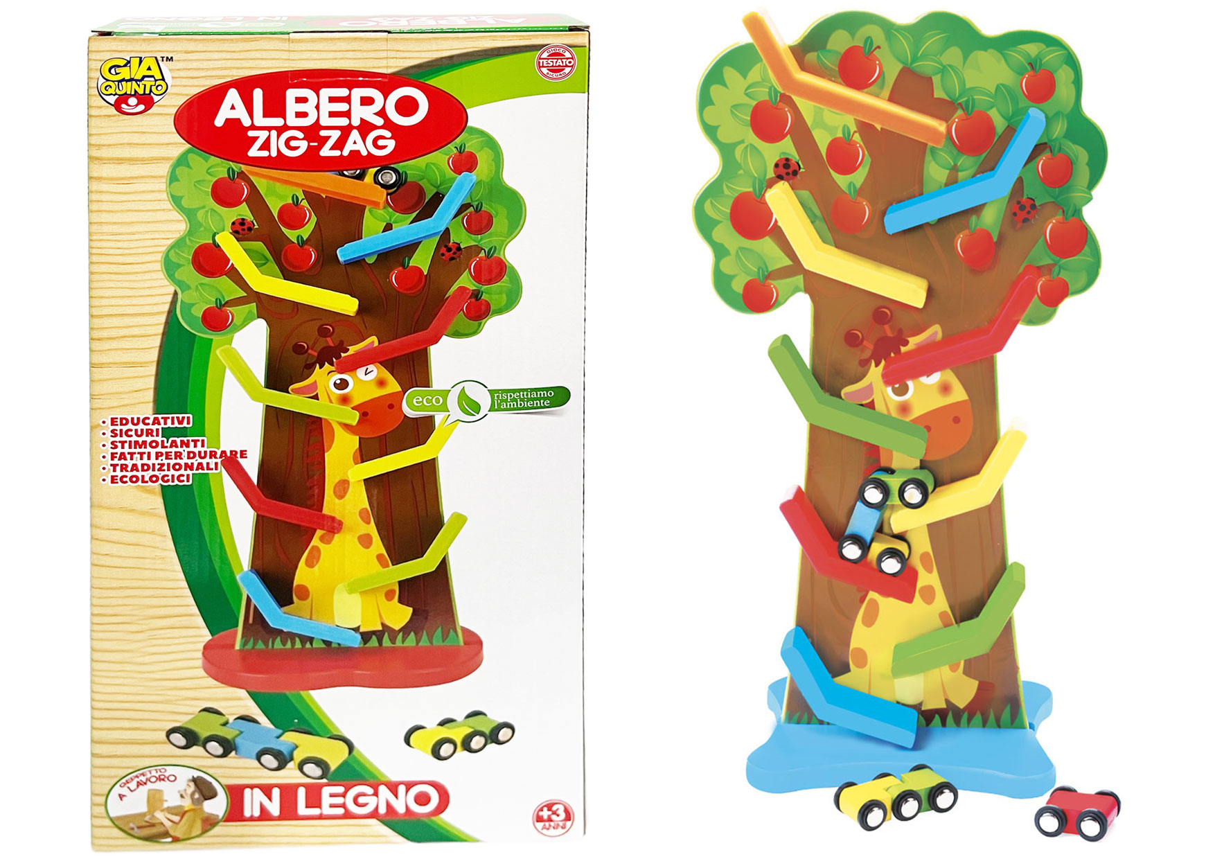 GL. GIOCO ALBERO ZIG-ZAG GVC-1739 CT8