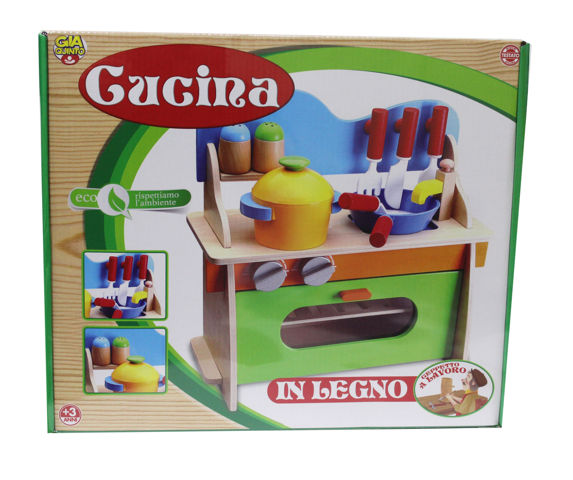 GL. CUCINA IN LEGNO GVC-1743 CT6