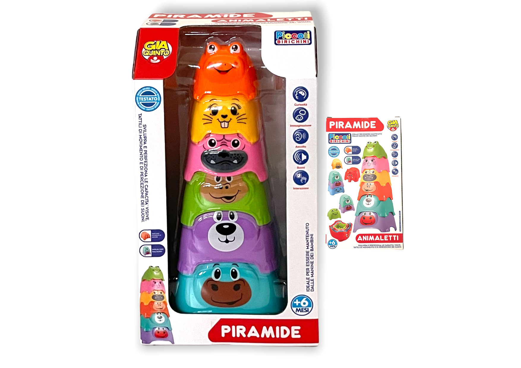 PIRAMIDE ANIMALI GVC-1875  CT12