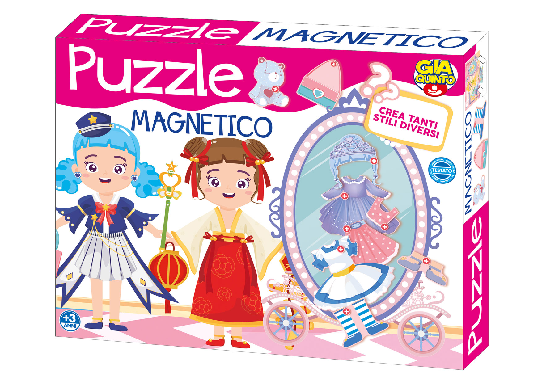 VALIGIA MAGNETICA PUZZLE GVC-1883 CT12