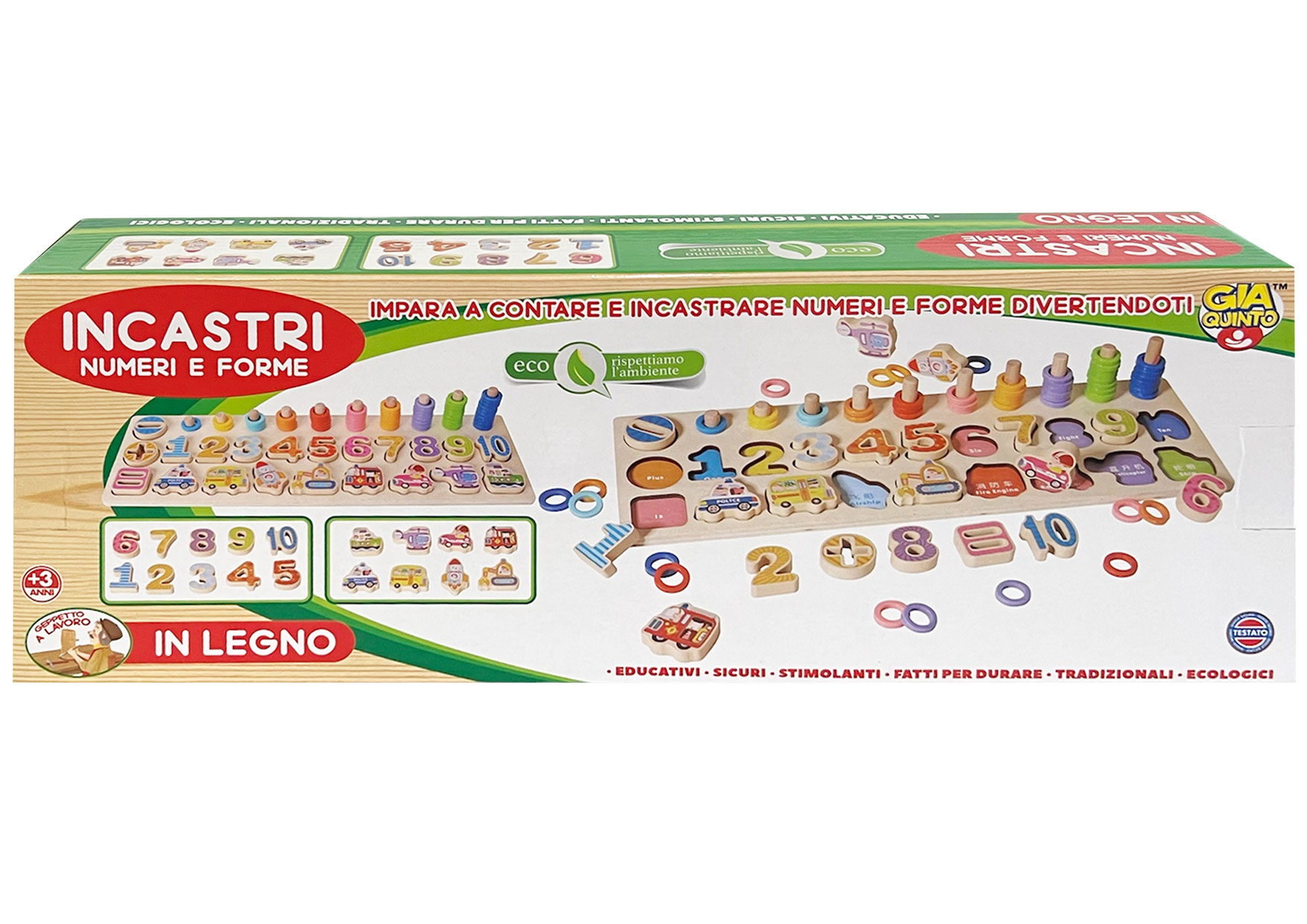 GL. INCASTRI NUM. E FORME GVC-2113 CT8