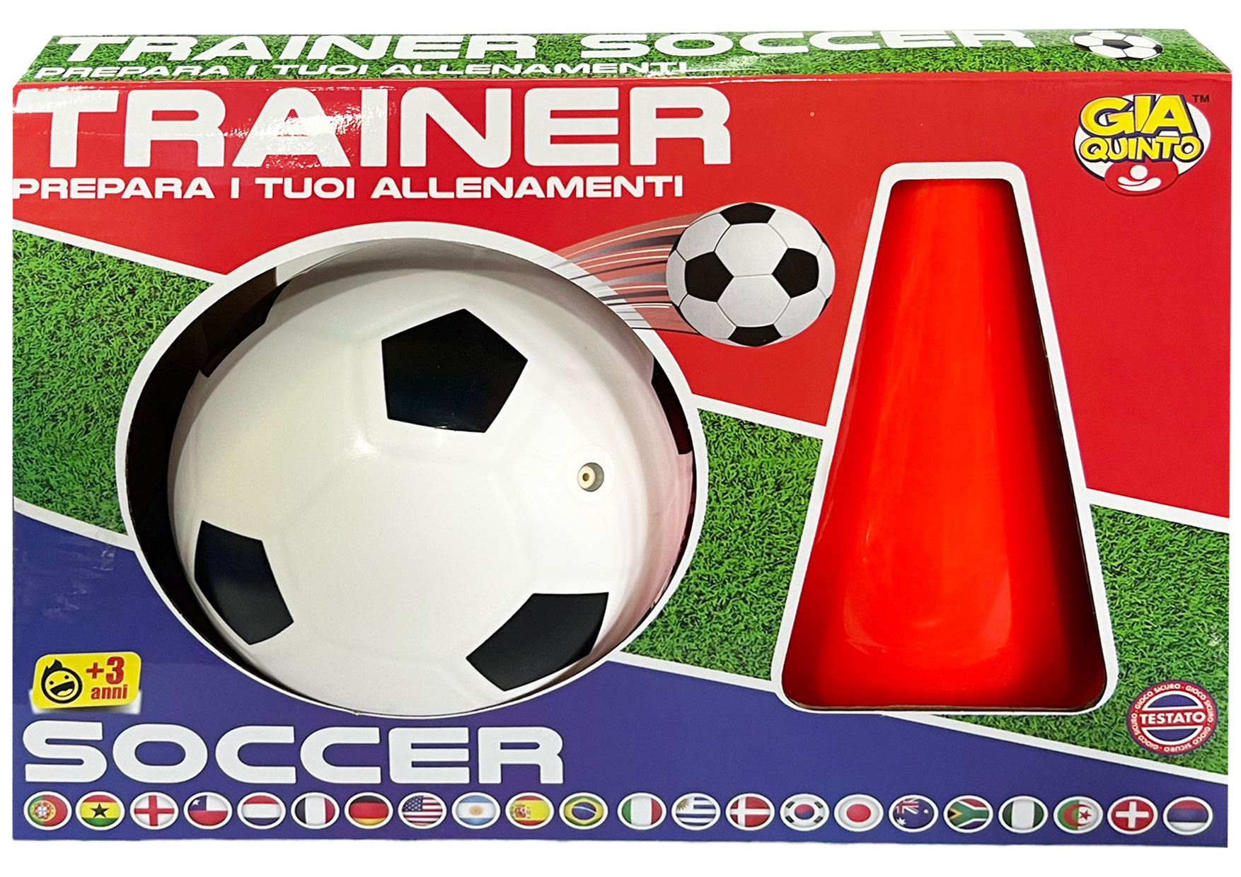 GIOCO TRAINER SOCCER GVC-2896 CT12