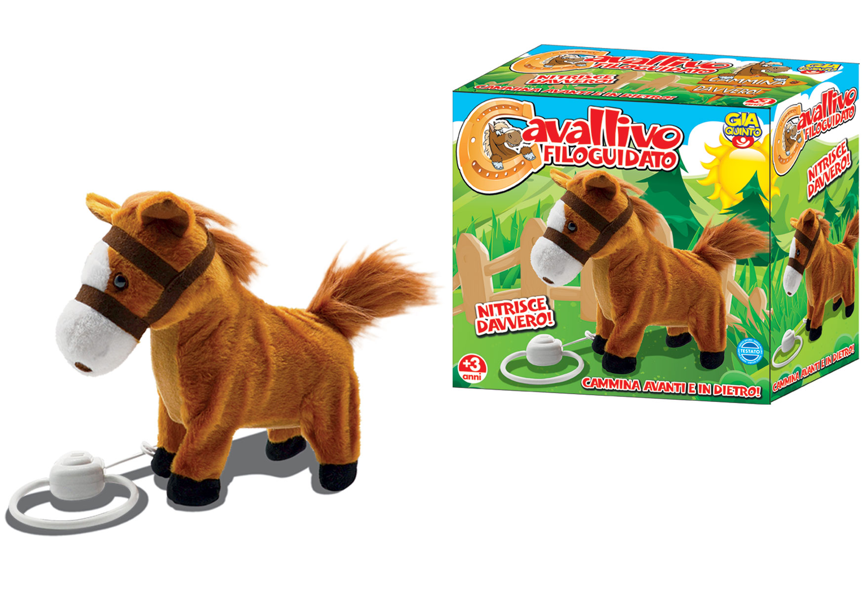 CAVALLINO FILO CON SUONO GVC-3758 CT12