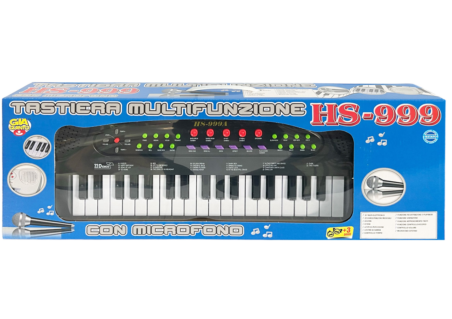 PIANOLA MULTIFUNZIONE GVC-3806 CT12