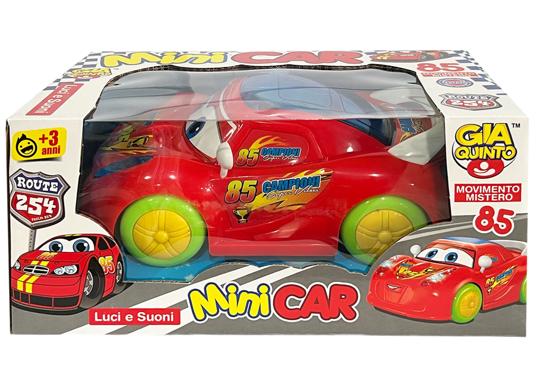 MINICAR LUCI E SUONI GVC-3827 CT12