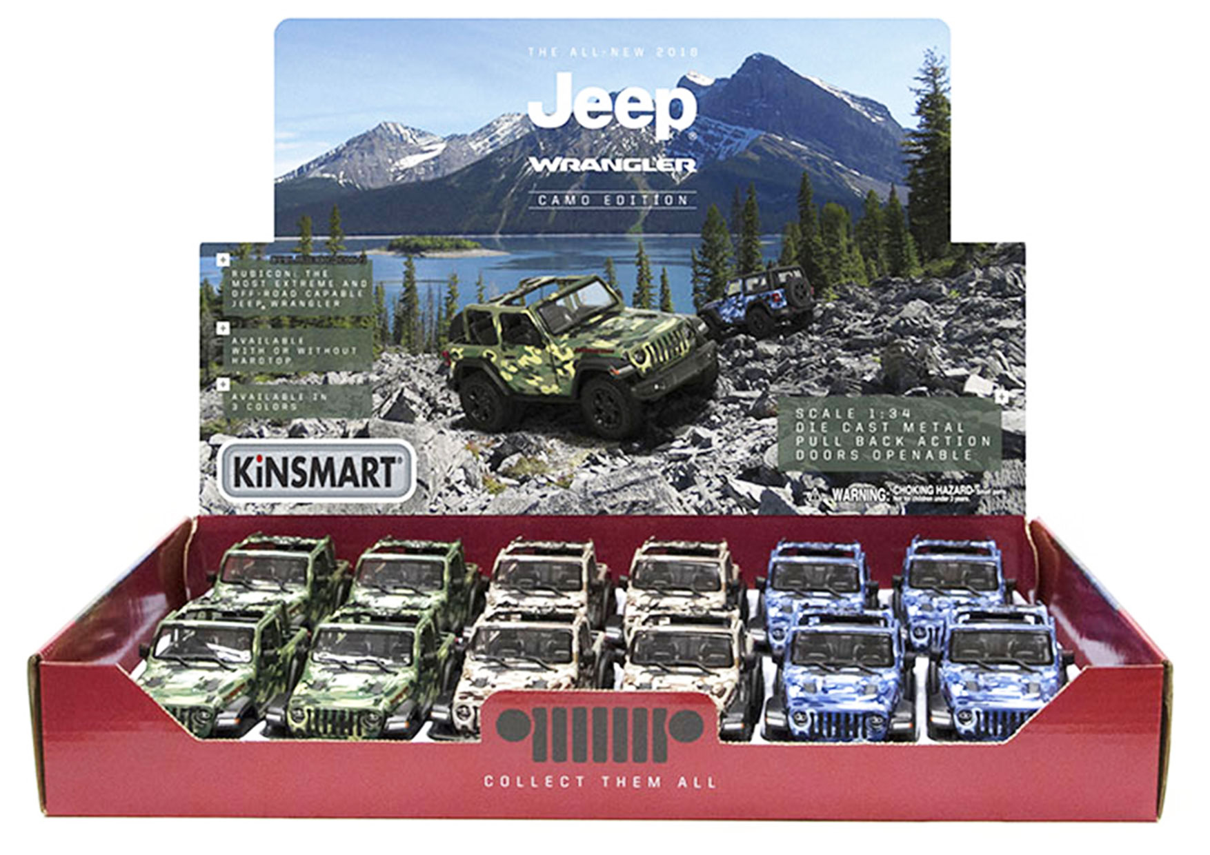 DSP JEEP WRANGLER CAMO GVC-3907 CT72