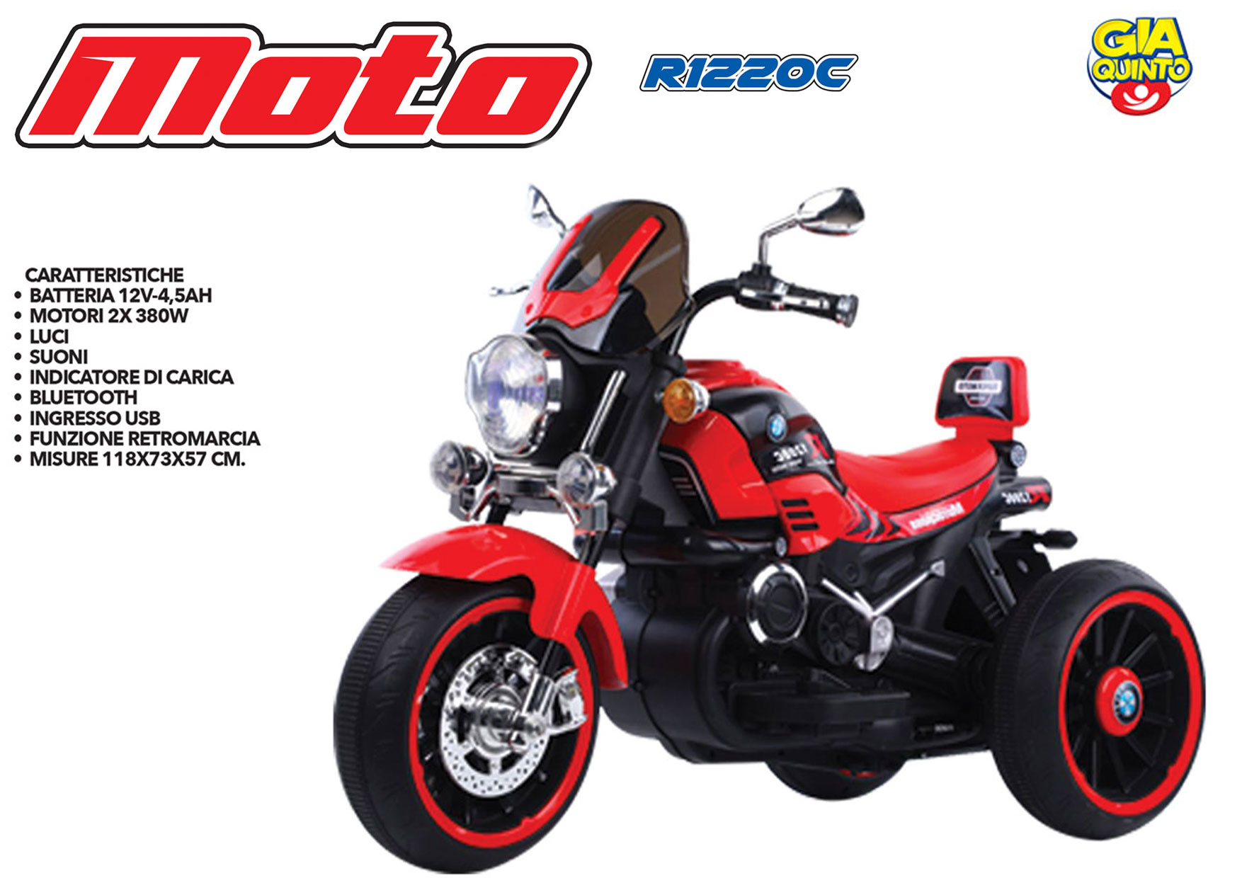 ELT. MOTO MELBOURNE ROSSA GVC-5629