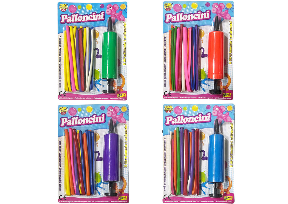 BL. PALLONCINI GONFIABILI GVC-8064 CT60