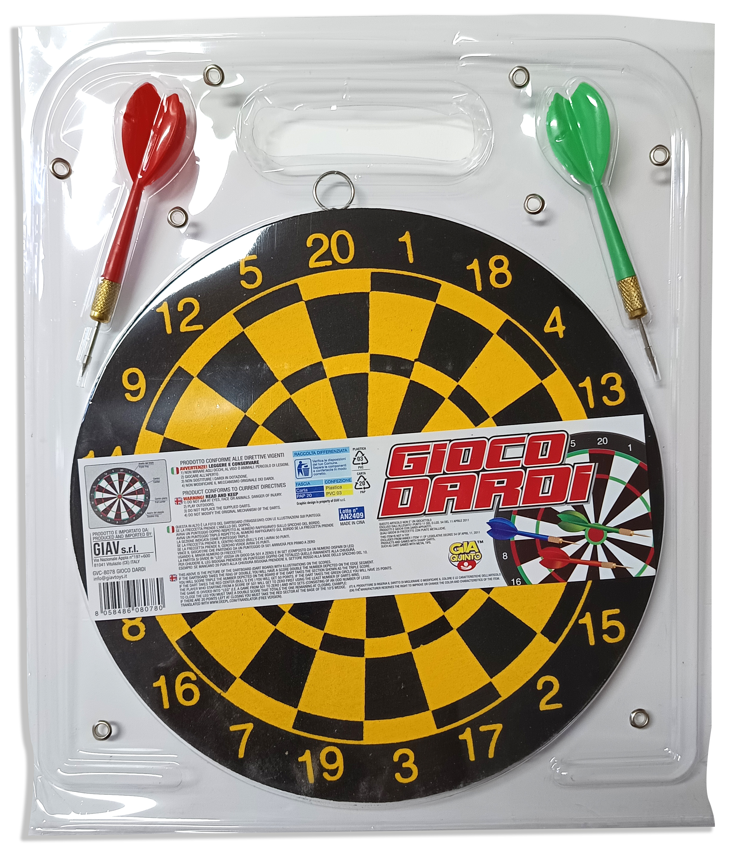 BL. DARDO 22CM GVC-8078 CT24