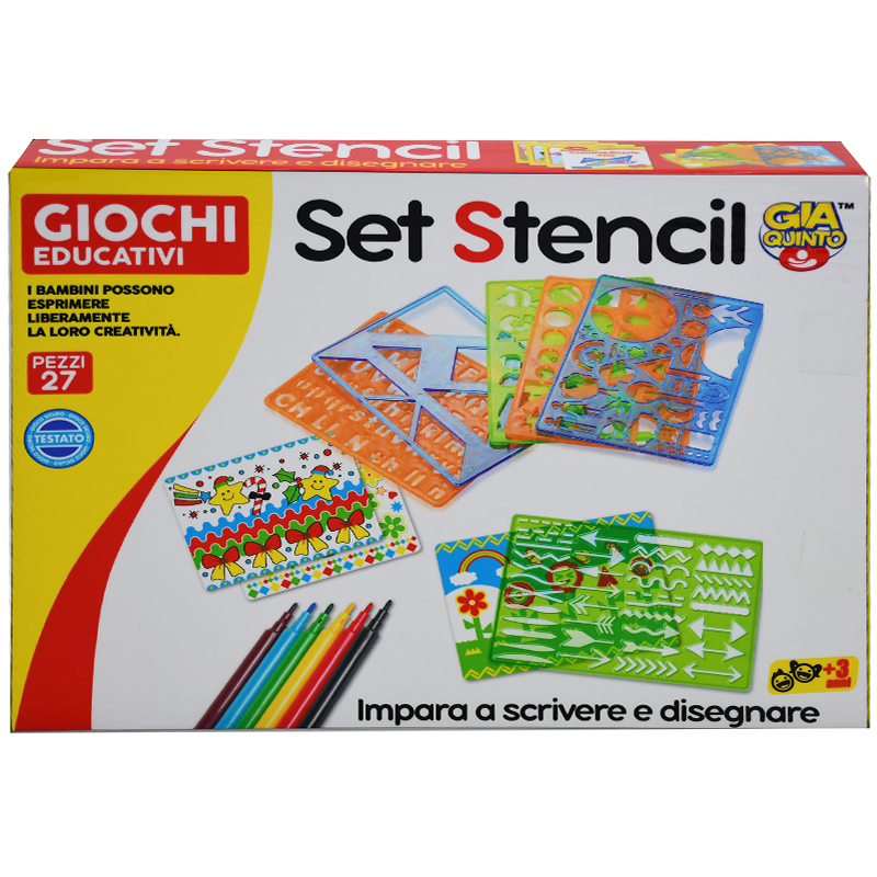 SET STENCIL GVC-8302 CT12