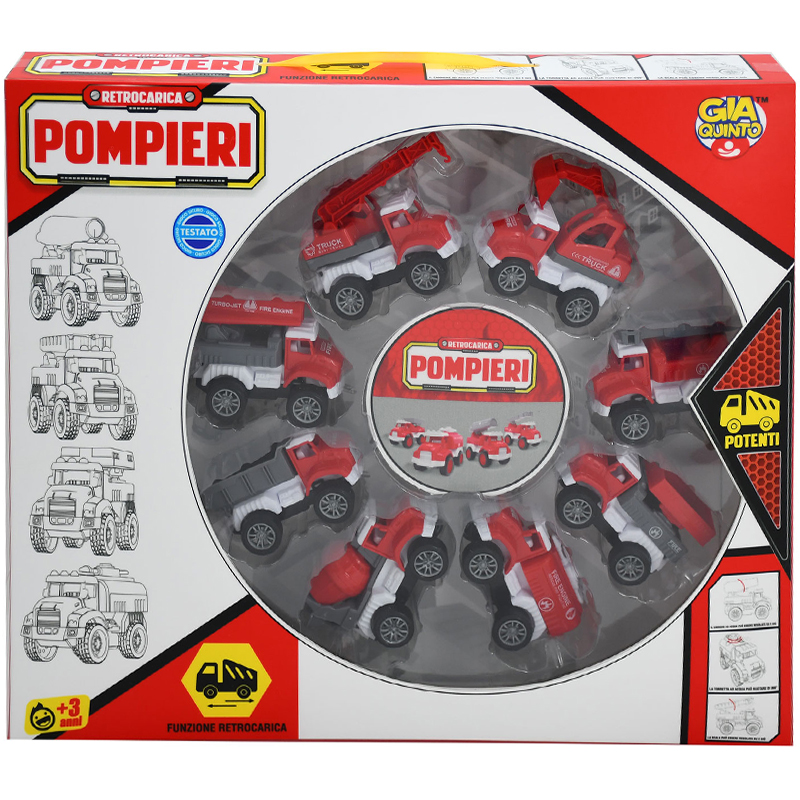 POMPIERI A RETROCARICA GVC-8306 CT12