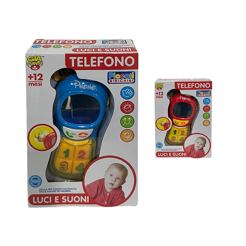 PB TELEFONO LUCI E SUONI CT12