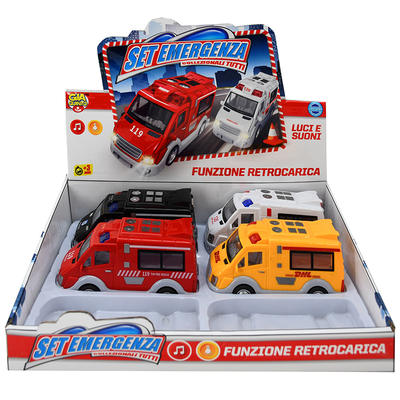SET EMERGENZA LUCI E SUONI GVC-8329 CT12