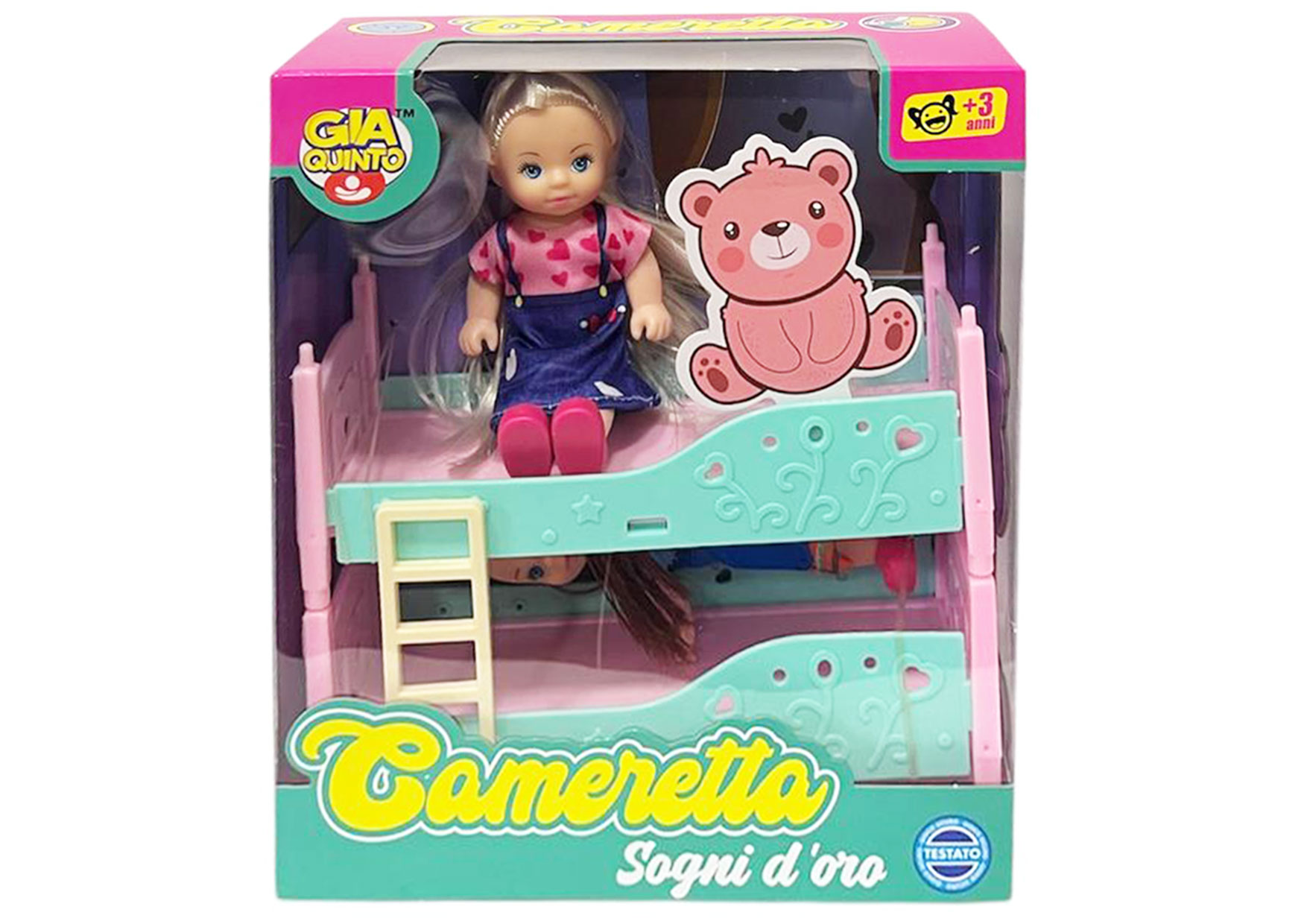 LETTO A C. C/2 BAMBOLE GVC-8565 CT12