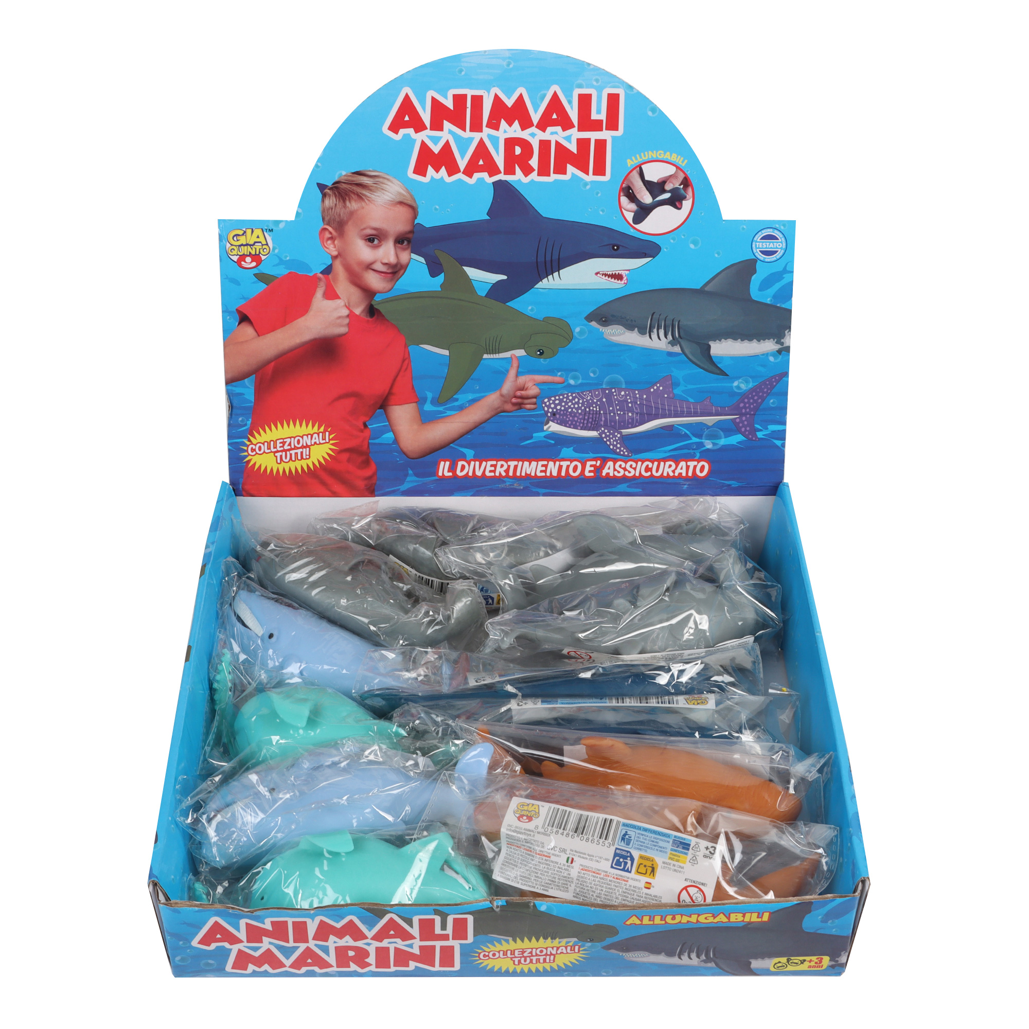 ANIMALI MORBIDOSI 12PZ DB GVC-8655 CT48
