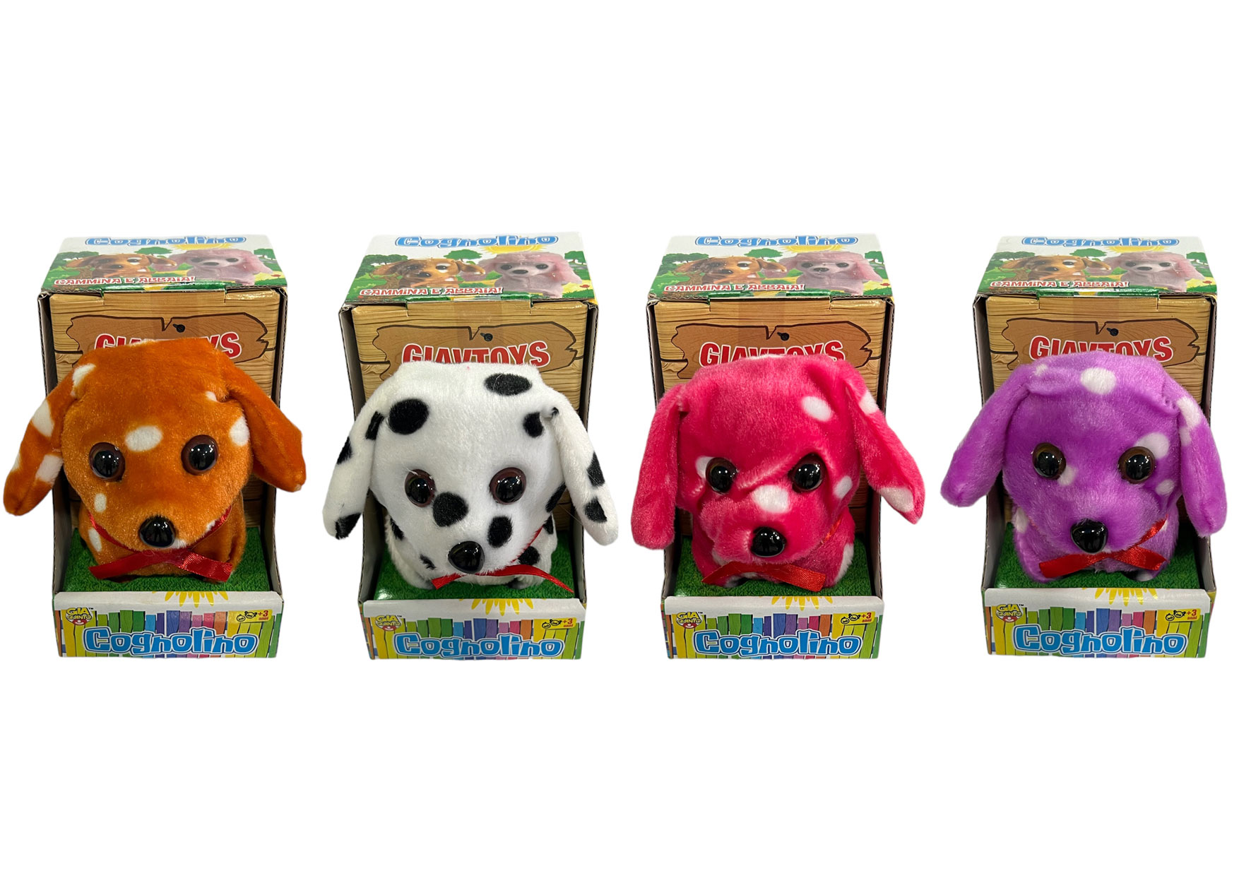 CAGNOLINO DALMATA 14CM GVC-9053 CT12