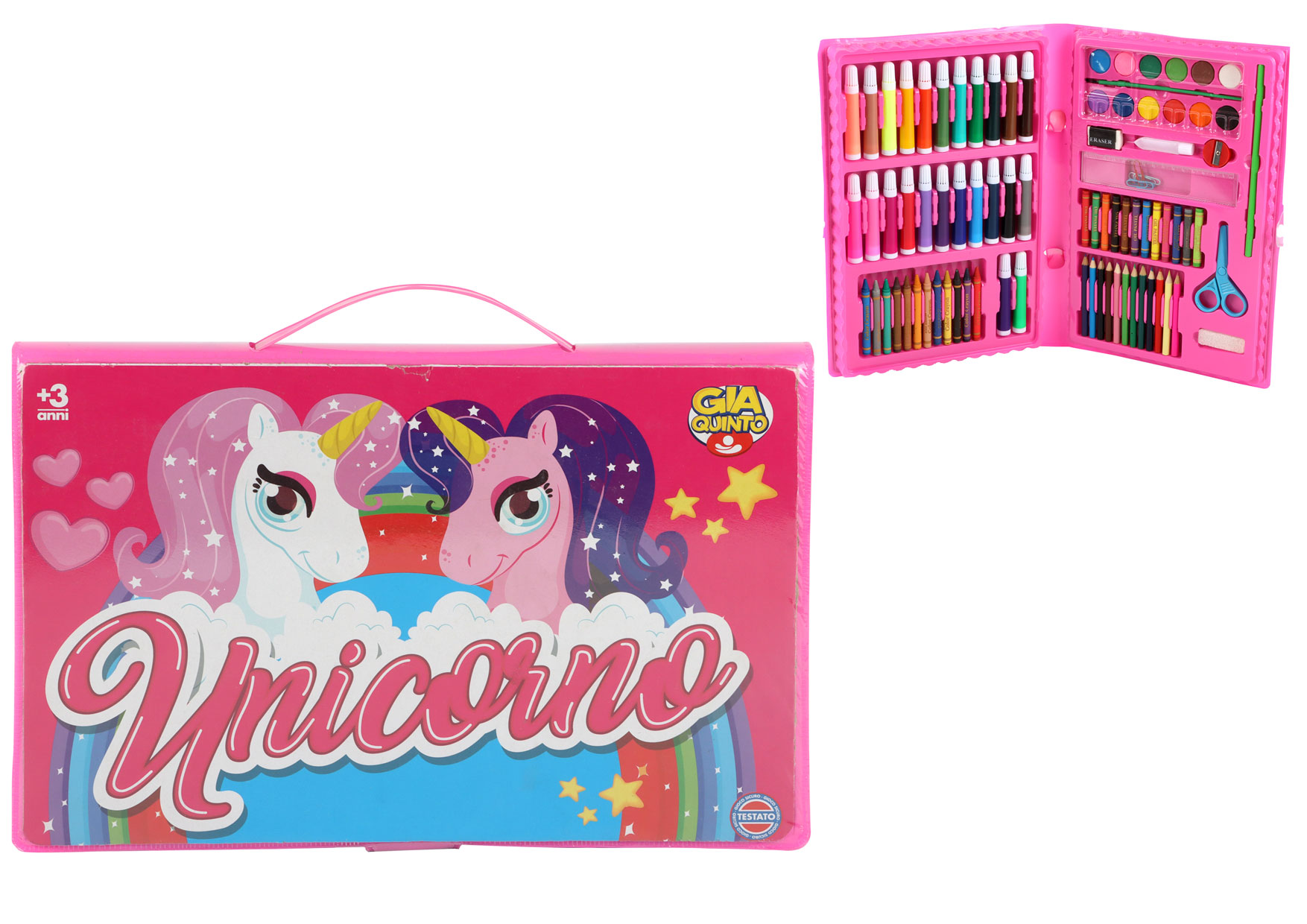 VALIG COLORI 86PZ UNICORNO GVC-9130 CT12
