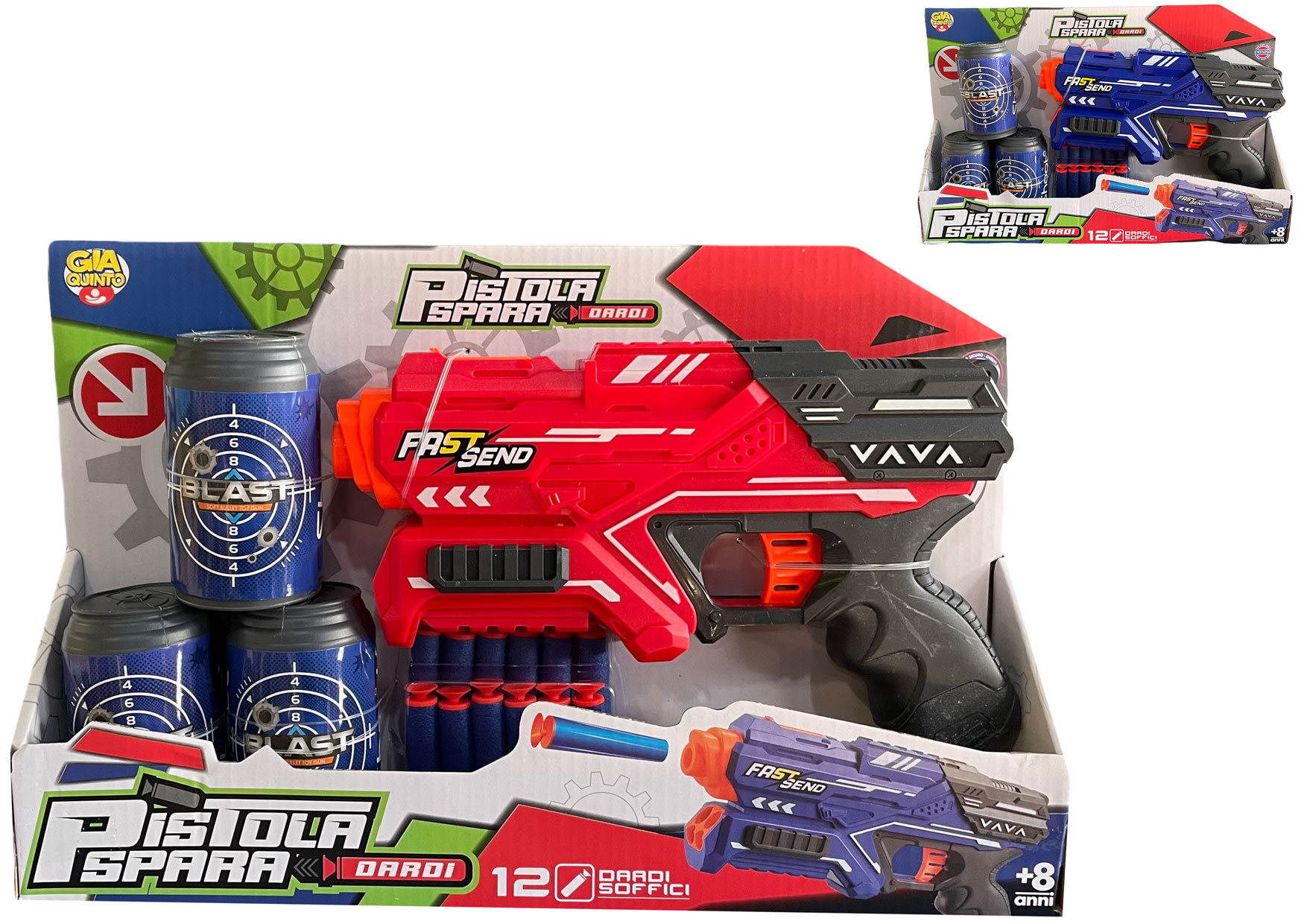 CONF. PISTOLA DARDI C/BERS GVC-9155 CT8