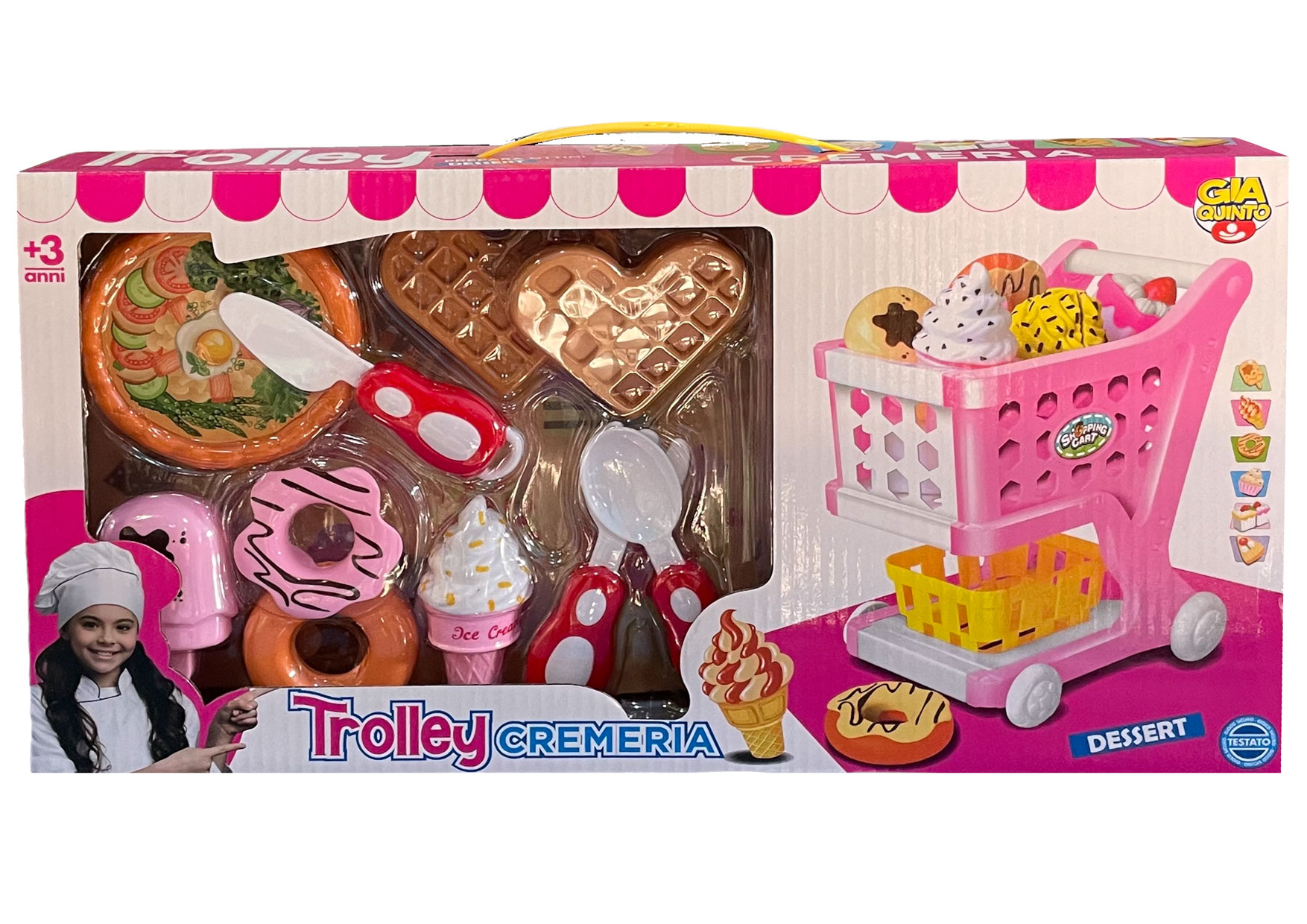 SET CUCINA C/CARRELLO GVC-9173 CT12
