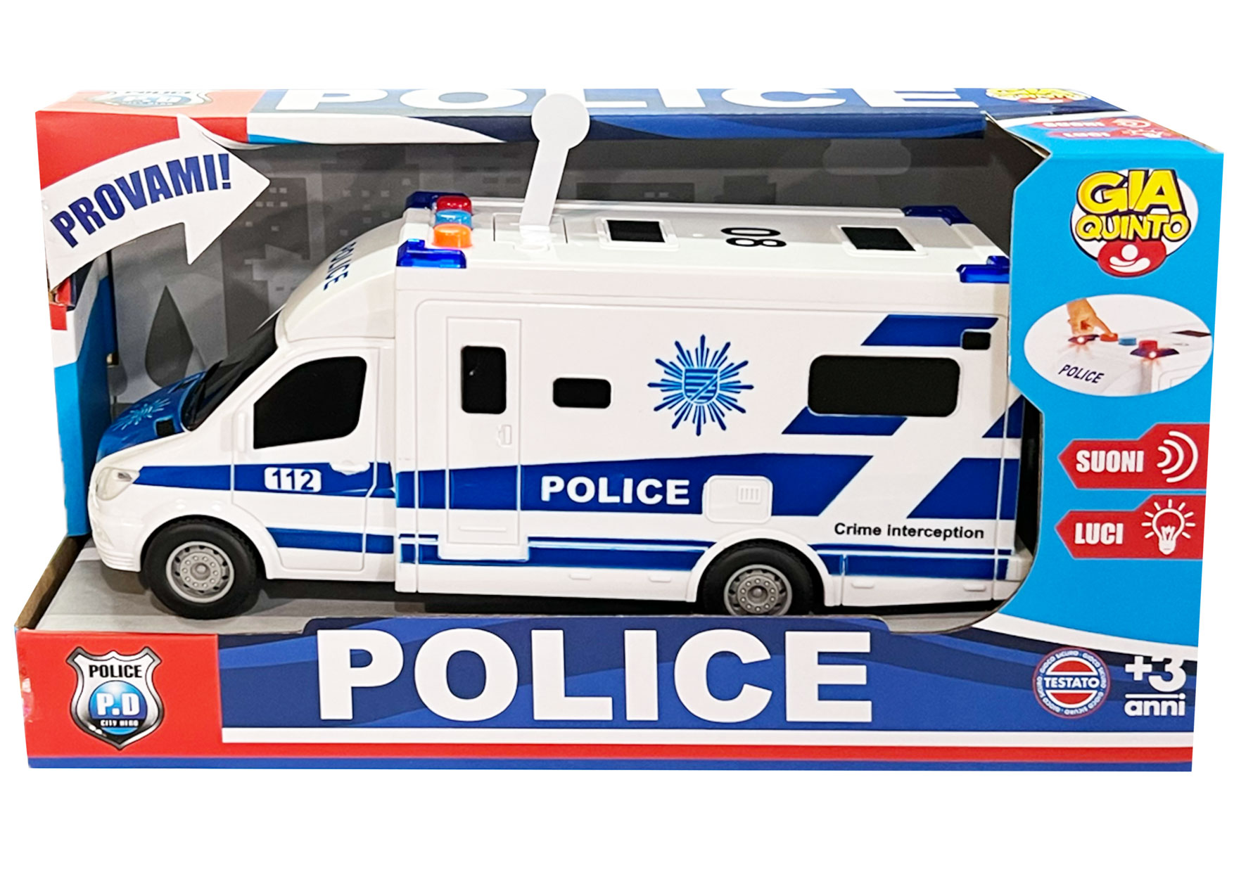 POLIZIA B/O GVC-9175 CT12