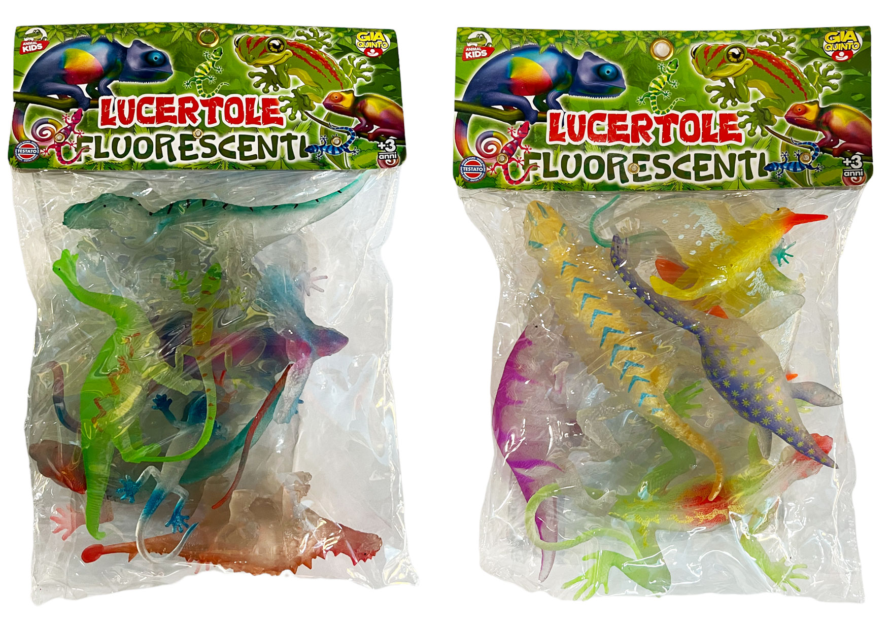 BUSTA LUCERTOLE FLUO GVC-9192 CT12