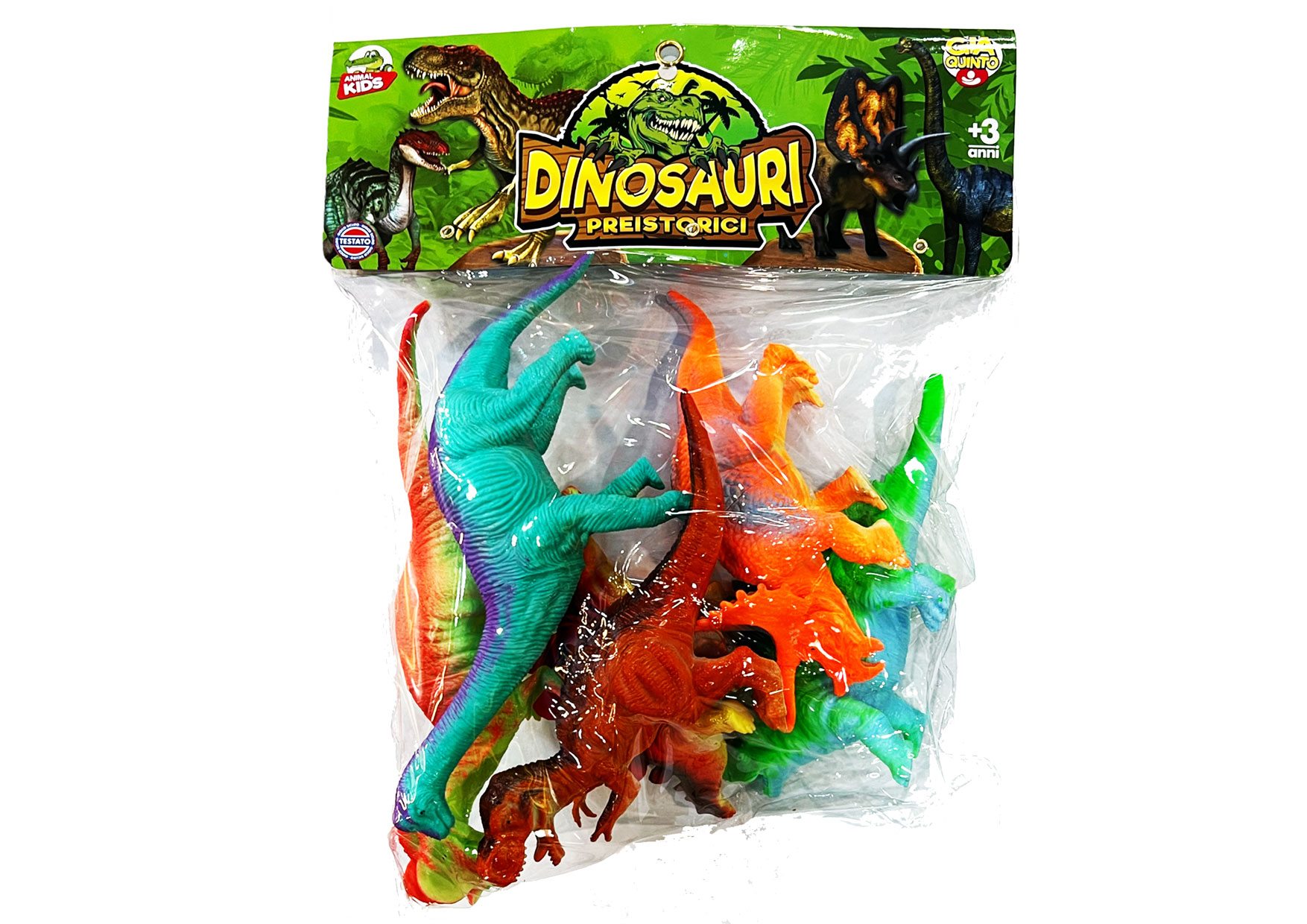 BUSTA DINOSAURI 6 ASS GVC-9196 CT12