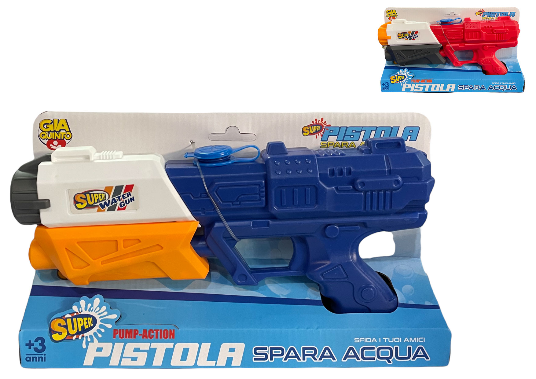 PISTOLA AD ACQUA SMALL GVC-9202 CT24
