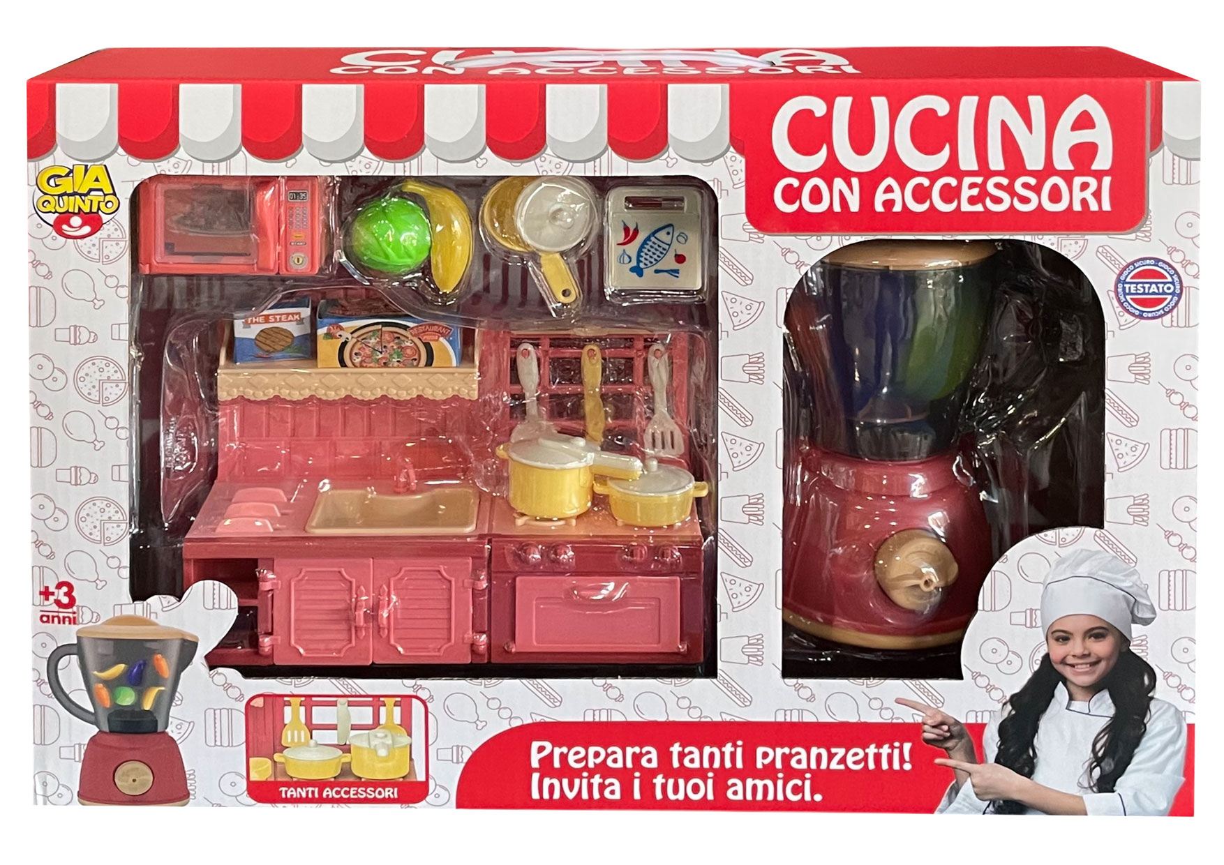 SET CUCINA C/FRULL. GVC-9224 CT12