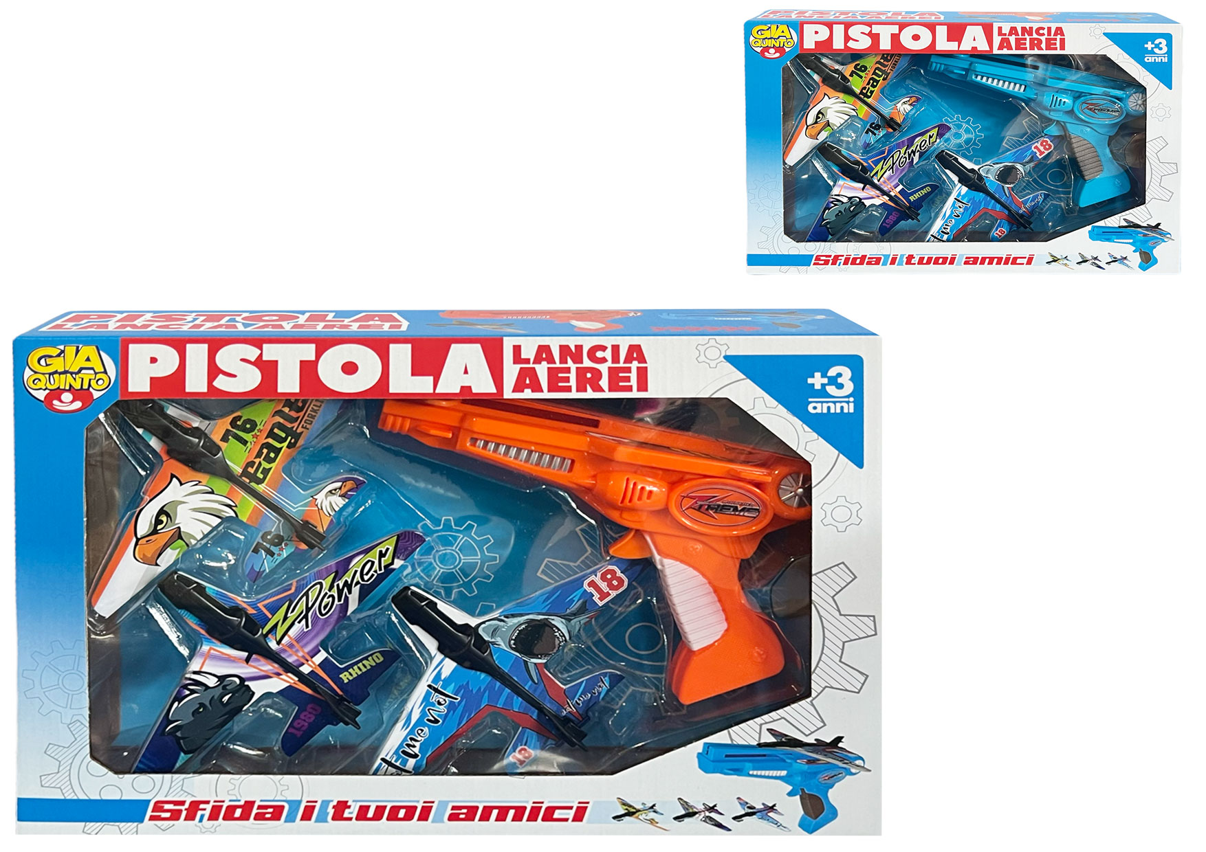 PISTOLA LANCIA AEREI GVC-9225 CT12